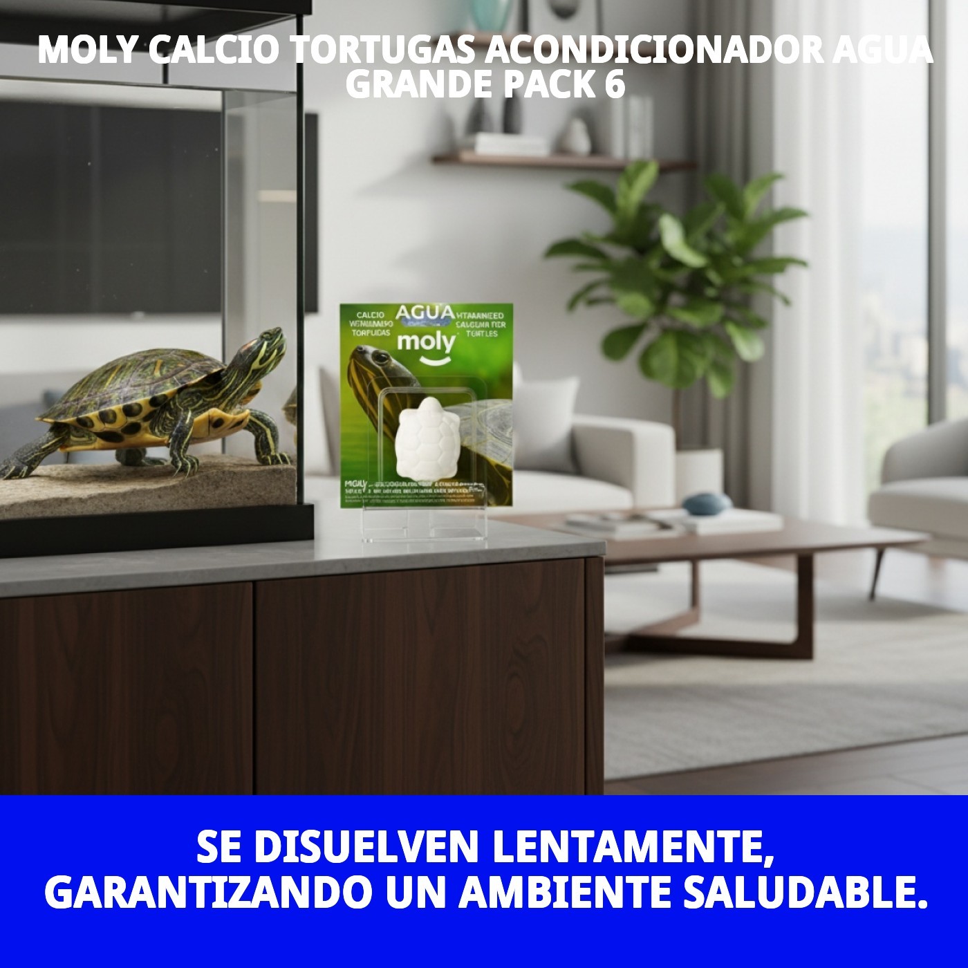 Moly Calcium für große Schildkröten - Stärken Sie ihren Panzer — Foto 12