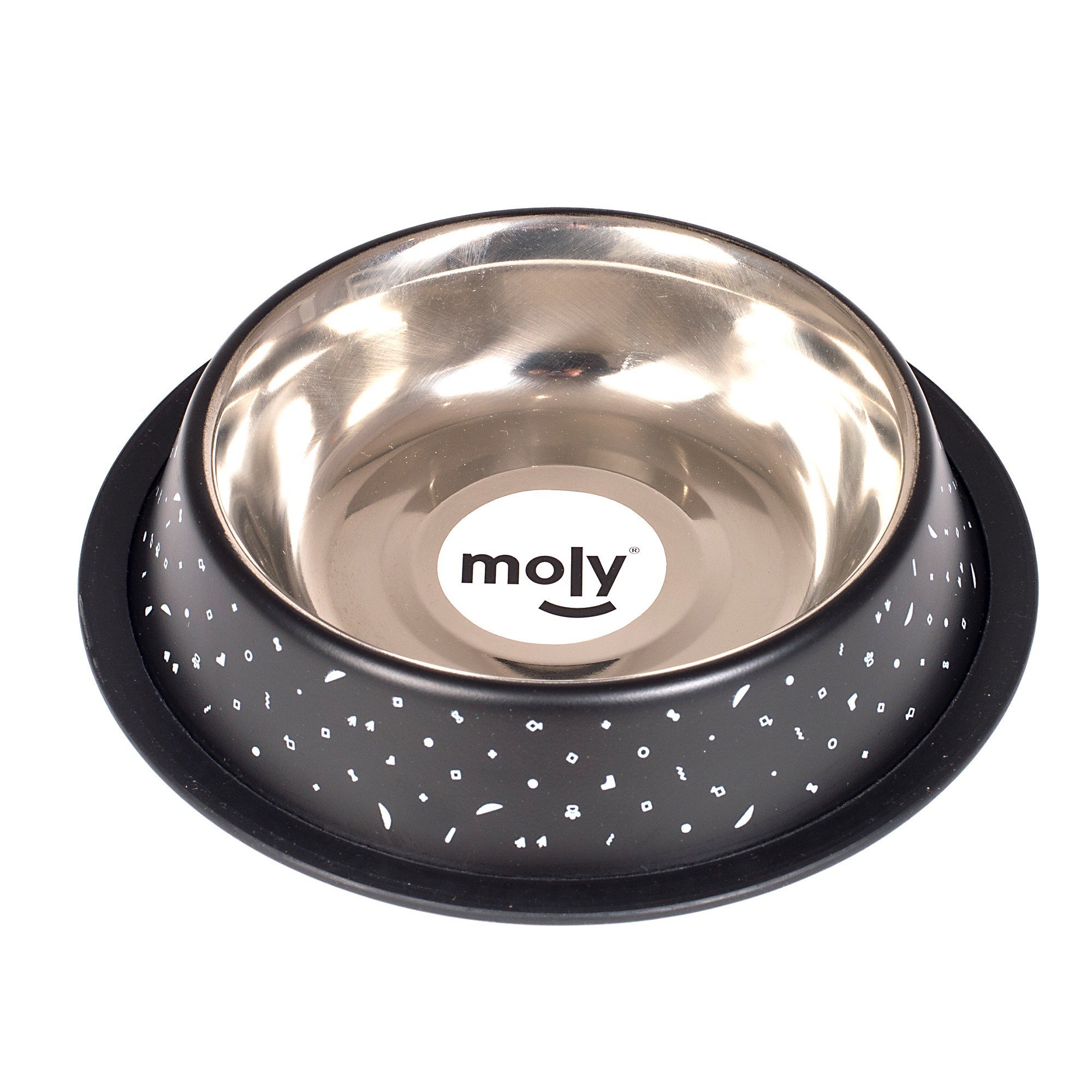 Moly Edelstahlschüssel 16 cm - Rutschfest
