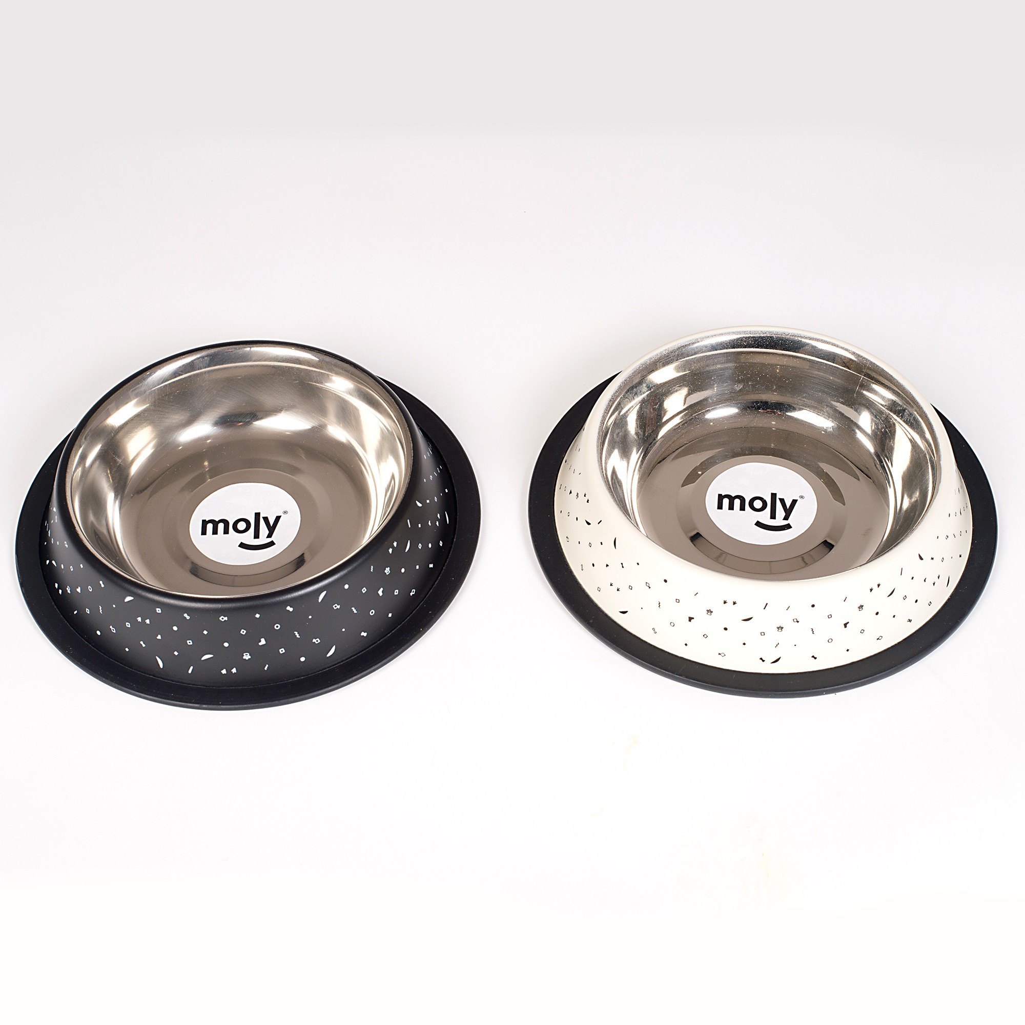 Moly Edelstahlschüssel 16 cm - Rutschfest — Foto 3