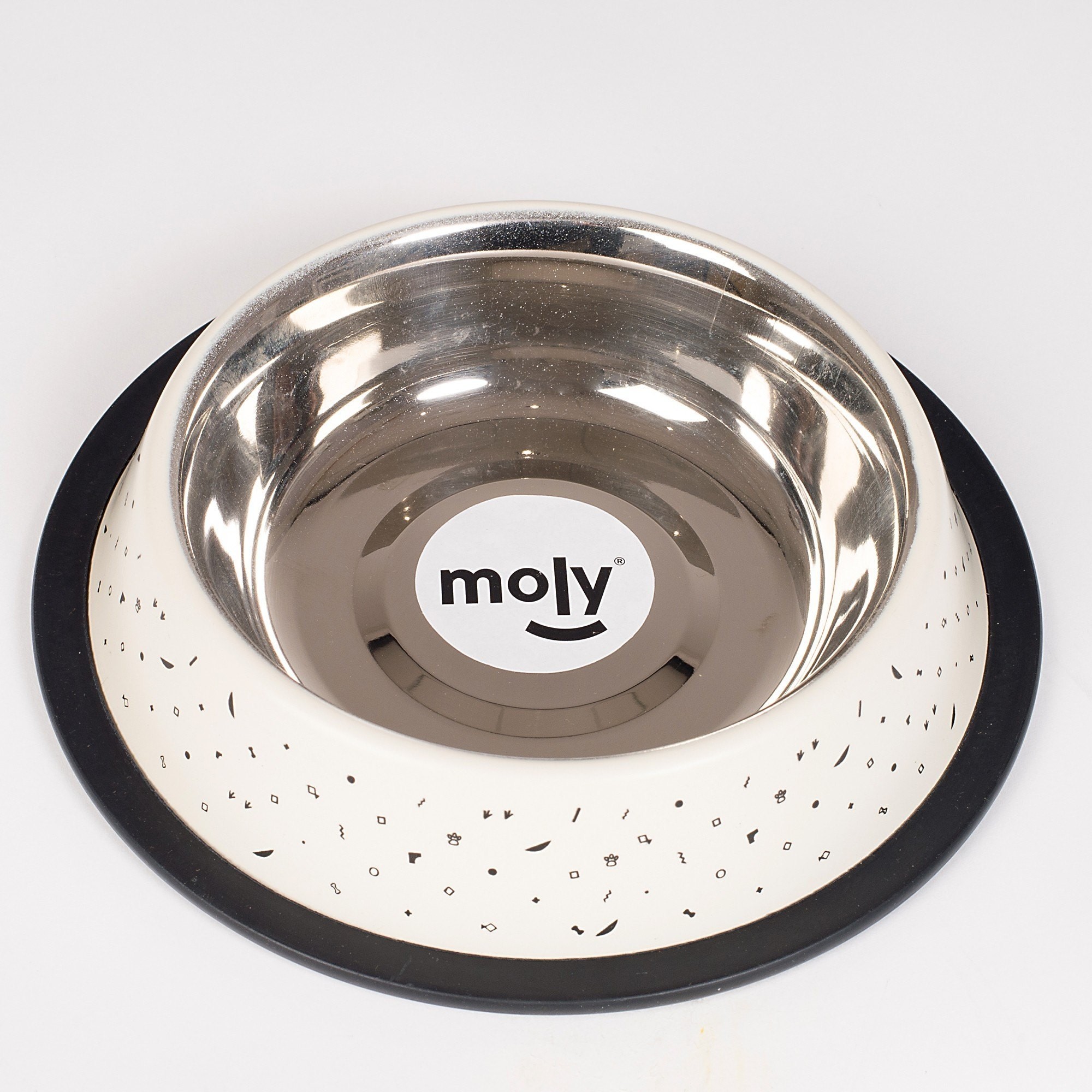 Moly Edelstahlschüssel 16 cm - Rutschfest — Foto 4