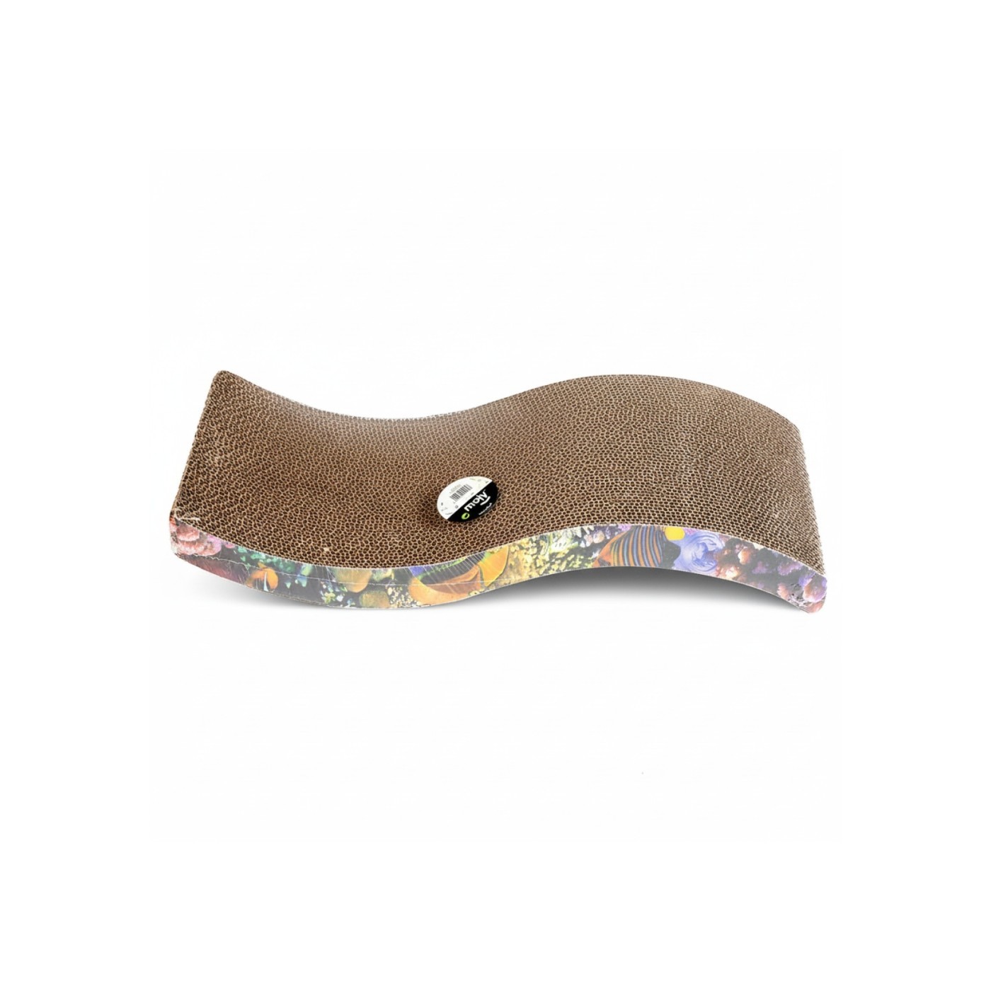 Wellenkratzbrett für Katzen 53x20,5x10 cm - Moly