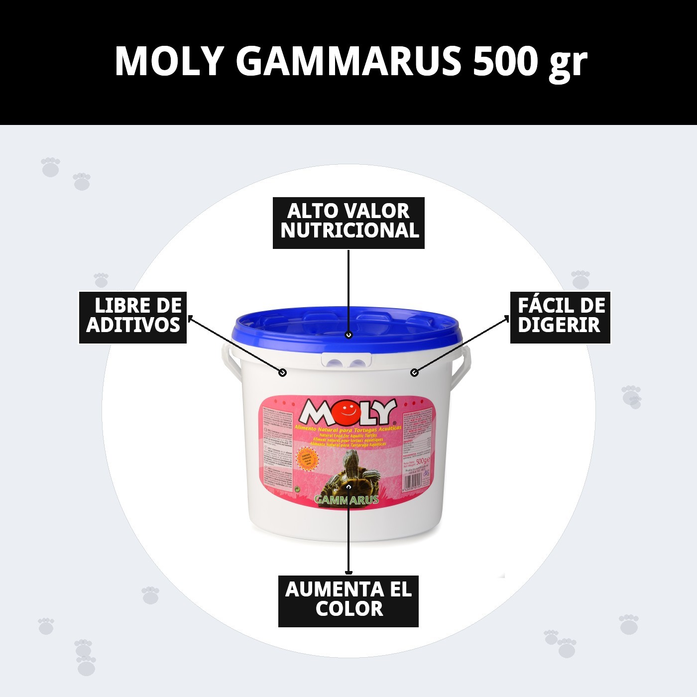 MOLY GAMMARUS 500 g — Foto 7