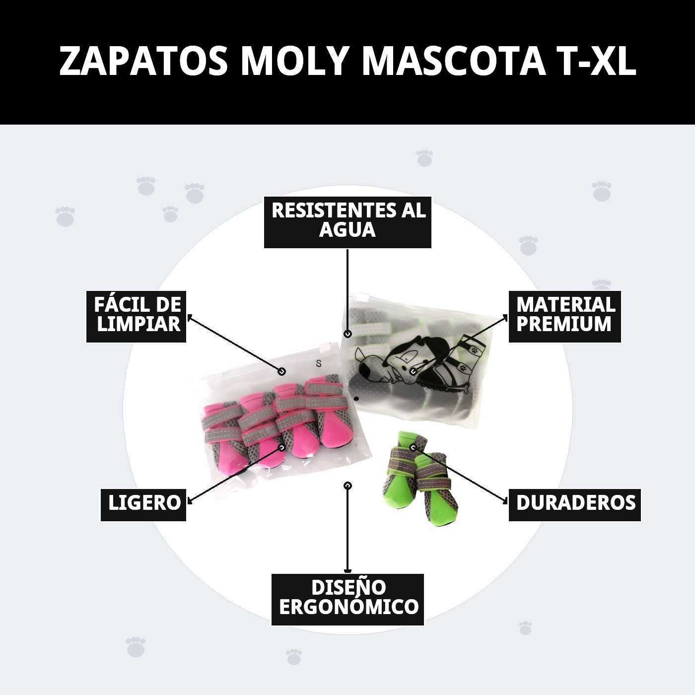 Chaussures Moly für Tiere T-XL — Foto 8