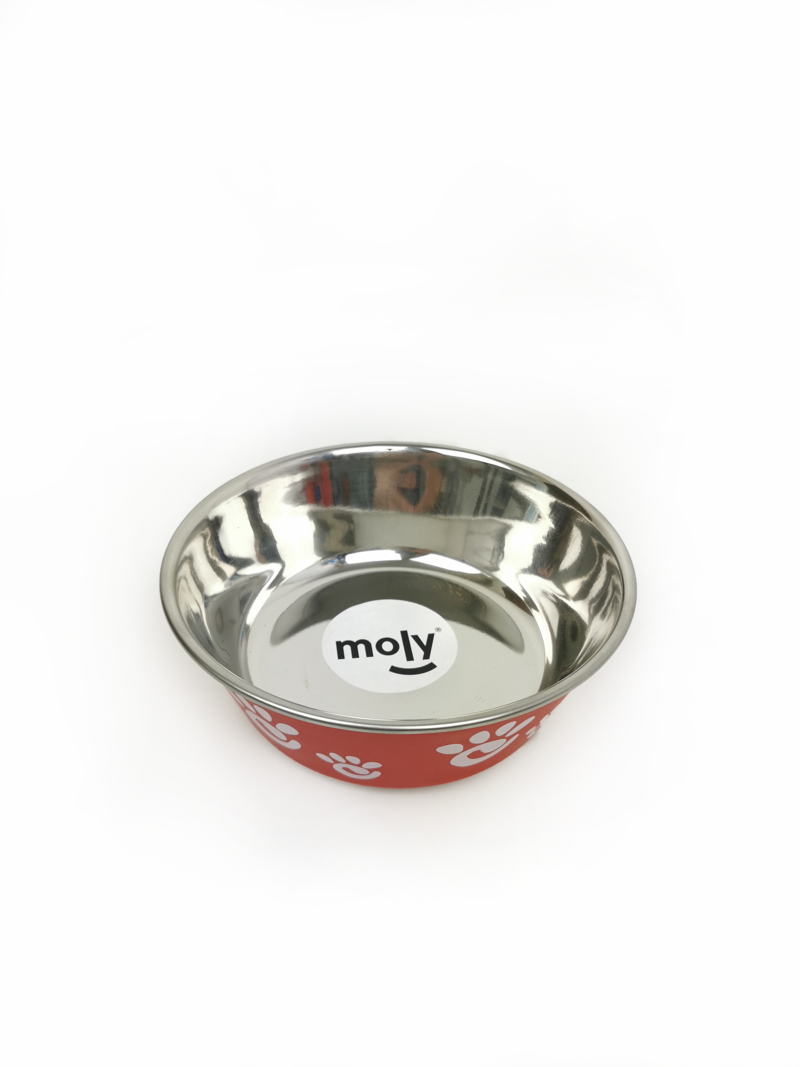 Edelstahlnapf antirutsch Draw 14,5 cm für Hunde — Foto 3