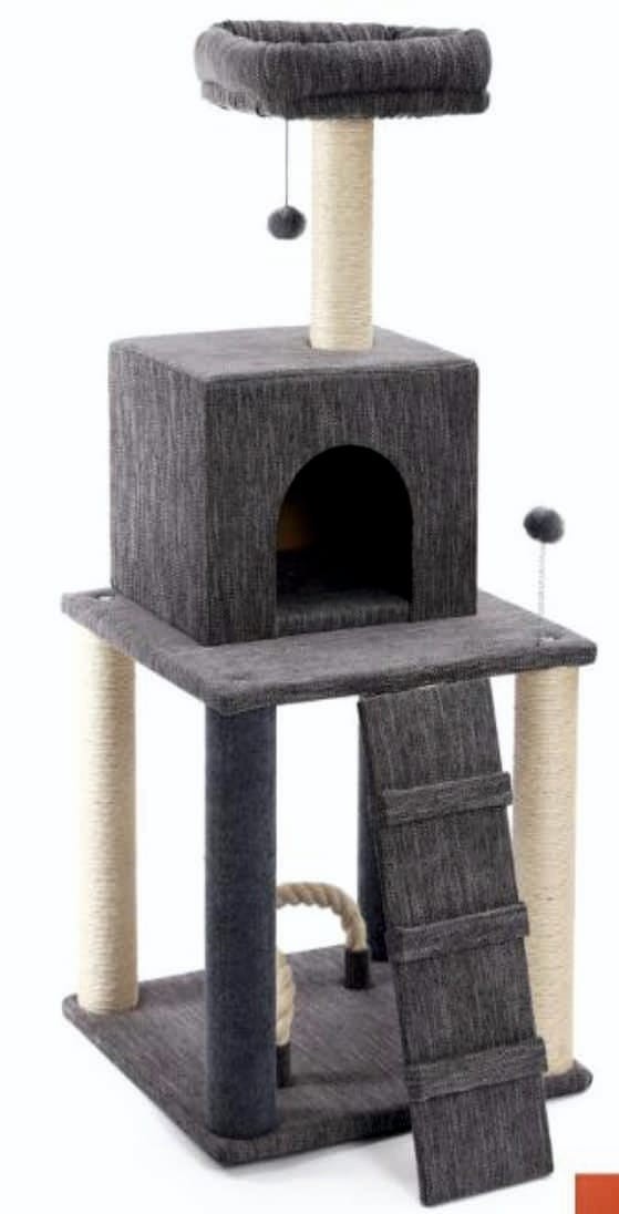 Kratzbaum für Katzen Mod Bahamas 117x55cm — Foto 2