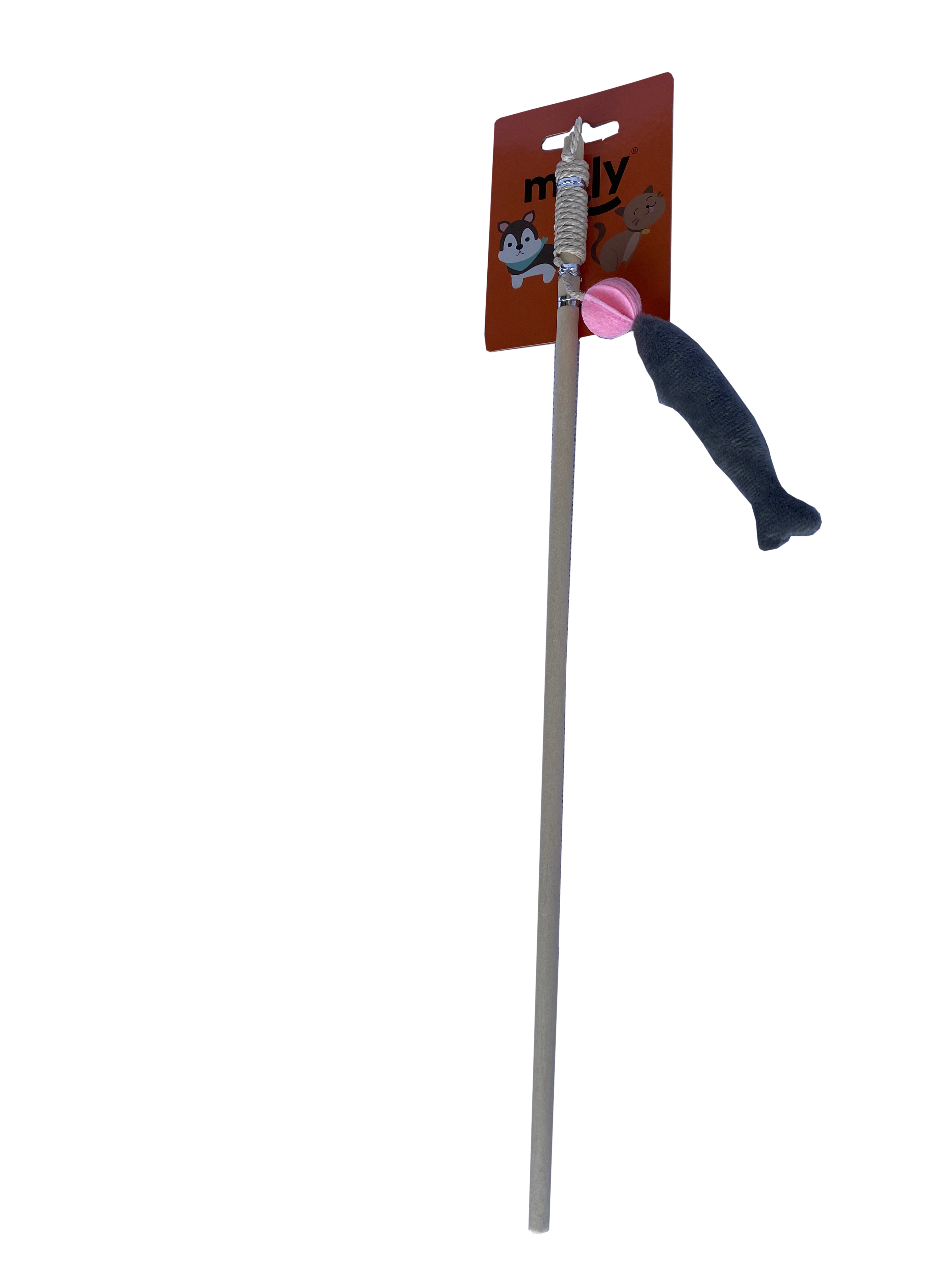 Interaktive Angelspielzeug 40 cm mit Fisch