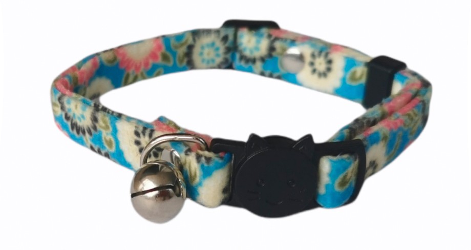 Halsband für Katzen Spring Urban — elegantes Design mit Glöckchen