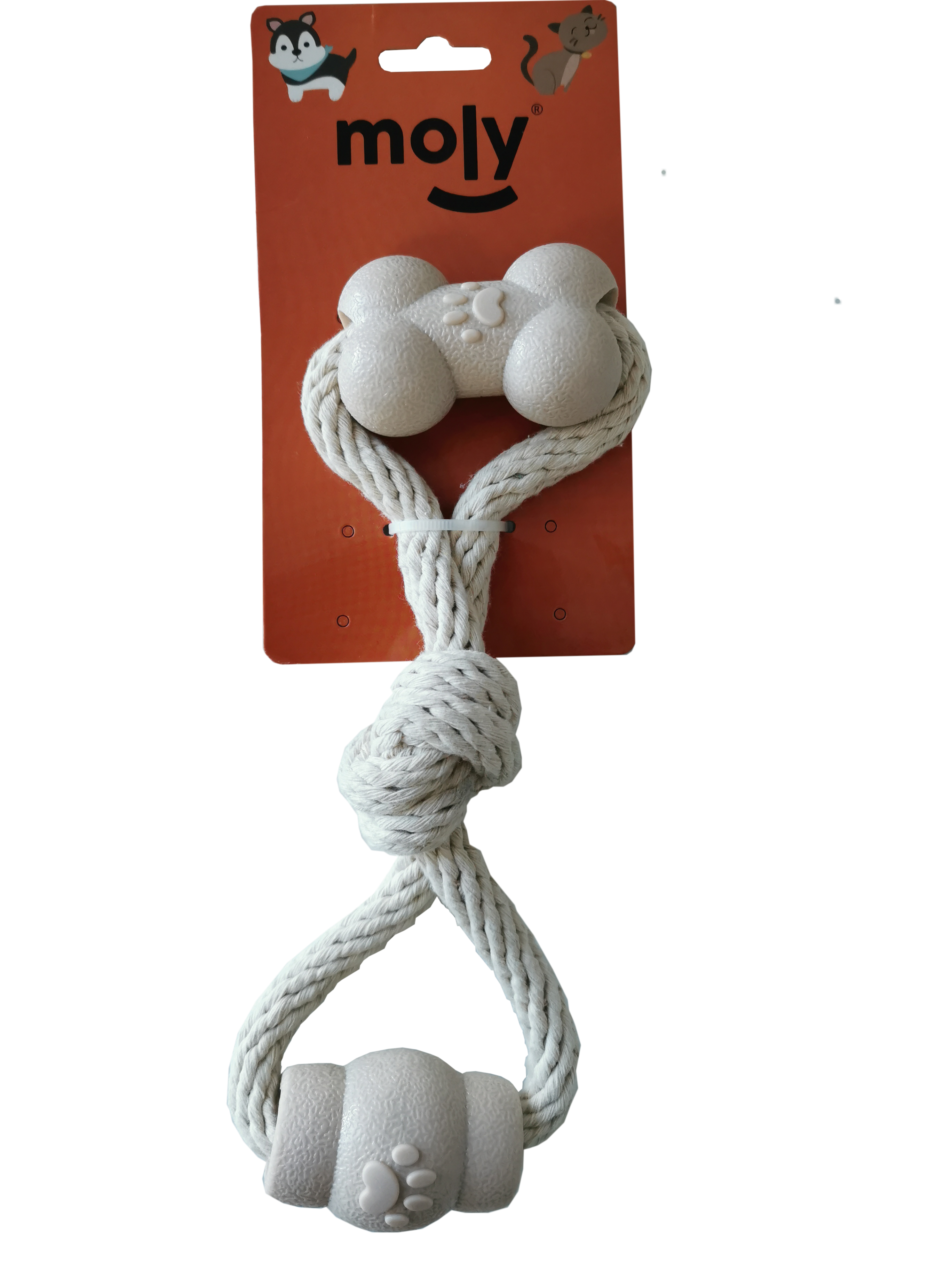 TPR Eco Spielzeug 26 cm Doppel Ergo-Form