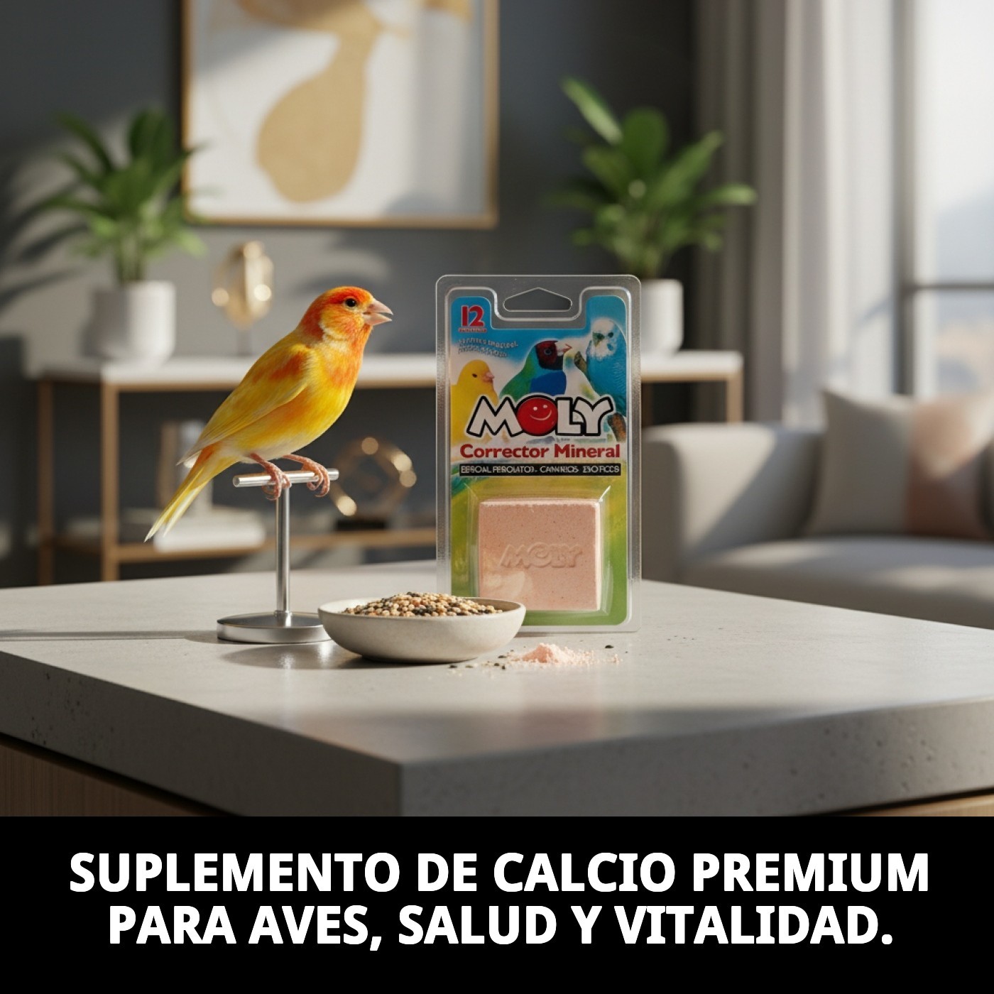 MOLY CALCIUM FÜR VÖGEL 100 g — Foto 4
