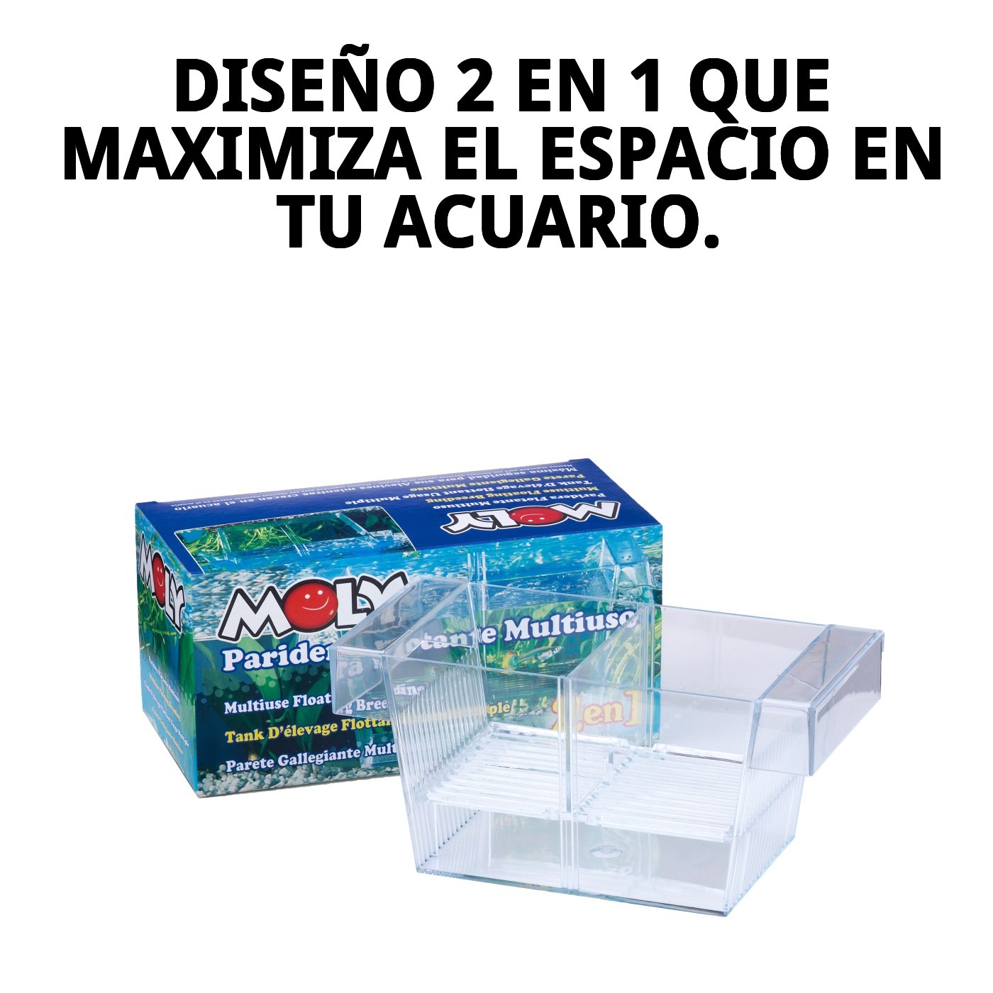 Nische Flottante 2 in 1 Moly 21x10x9,5 cm — Foto 5