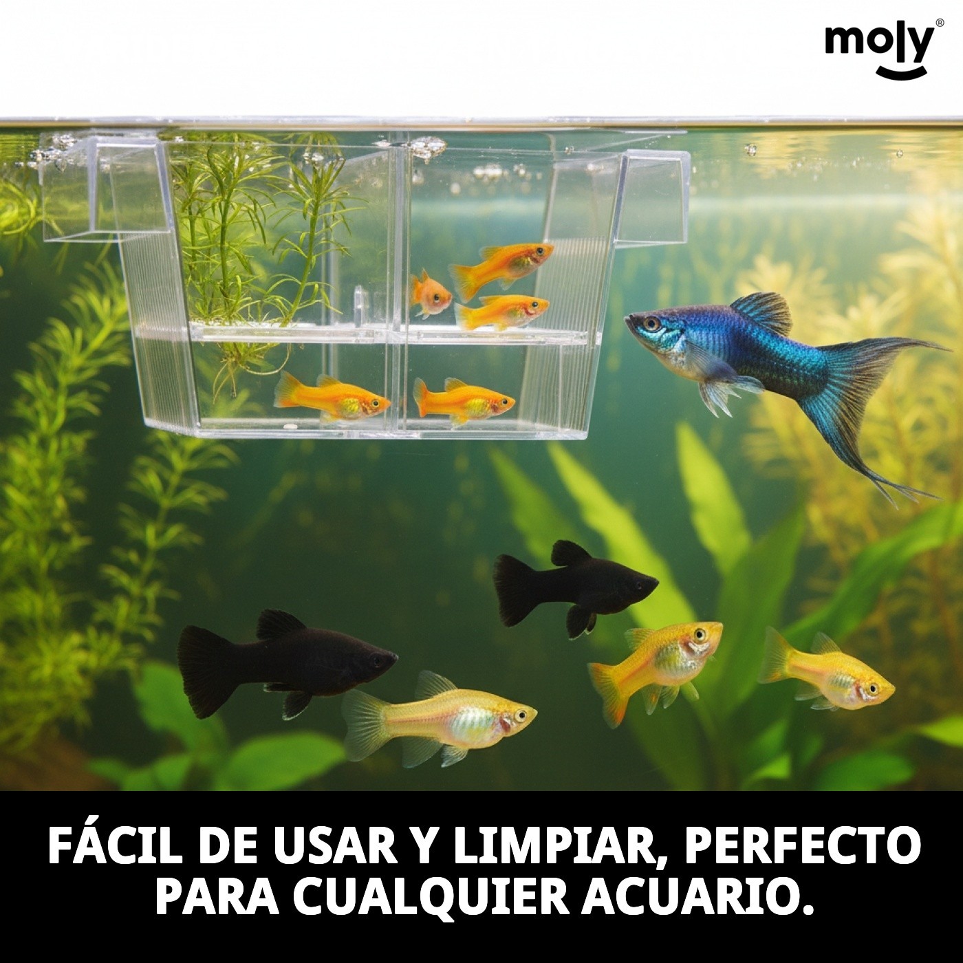 Nische Flottante 2 in 1 Moly 21x10x9,5 cm — Foto 7