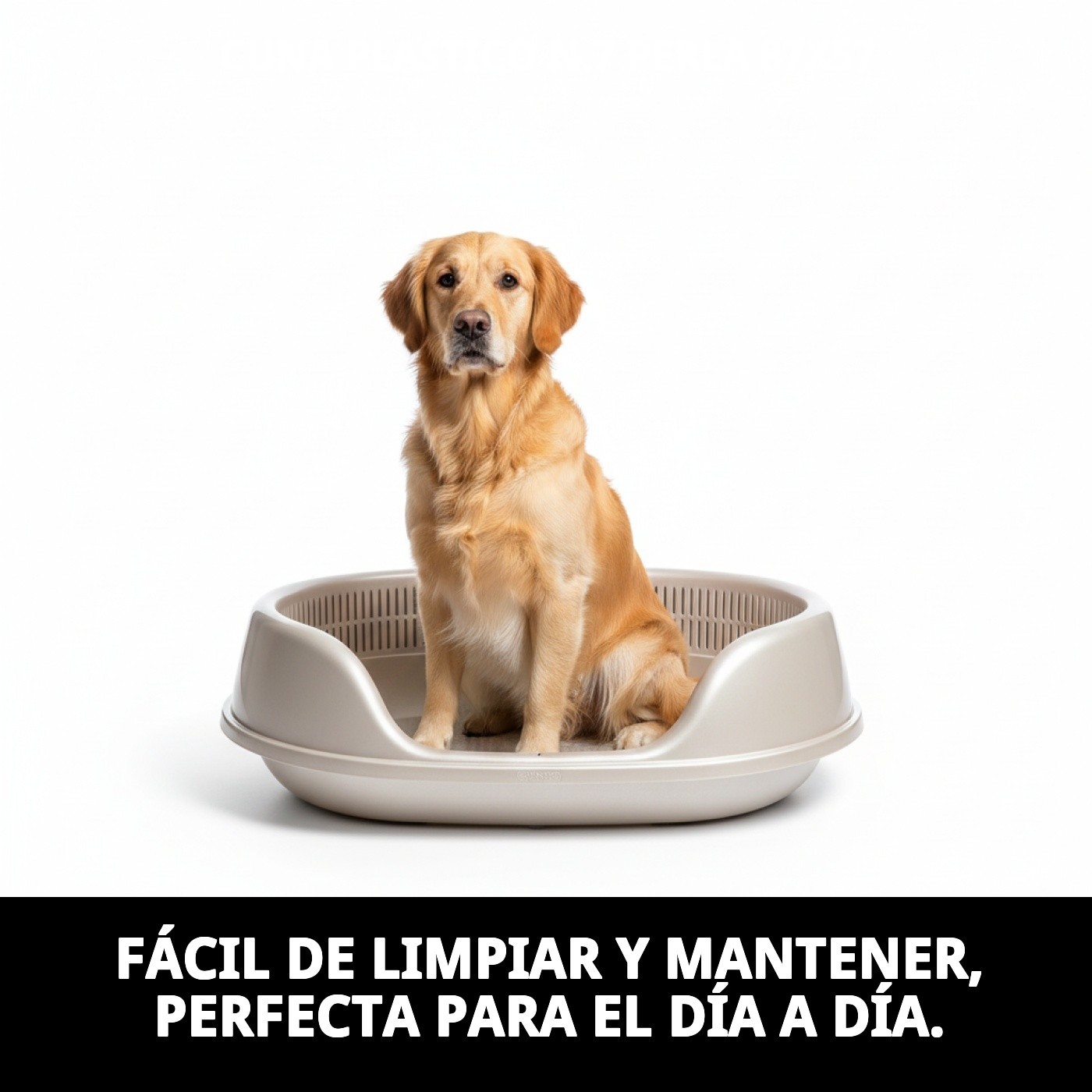 Hundebett aus Kunststoff N.7 Perla 87x57 — Foto 6