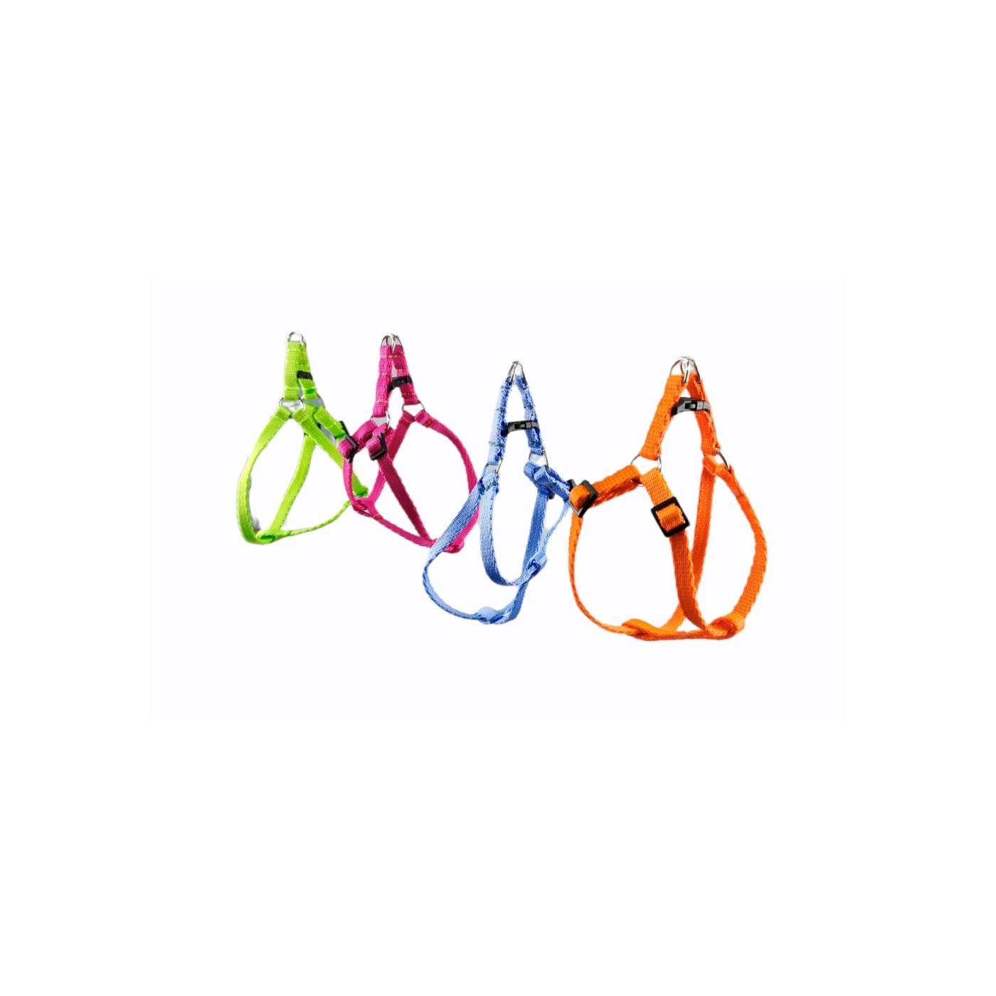 Weste mit fluoreszierender Leine 1,3 Farben