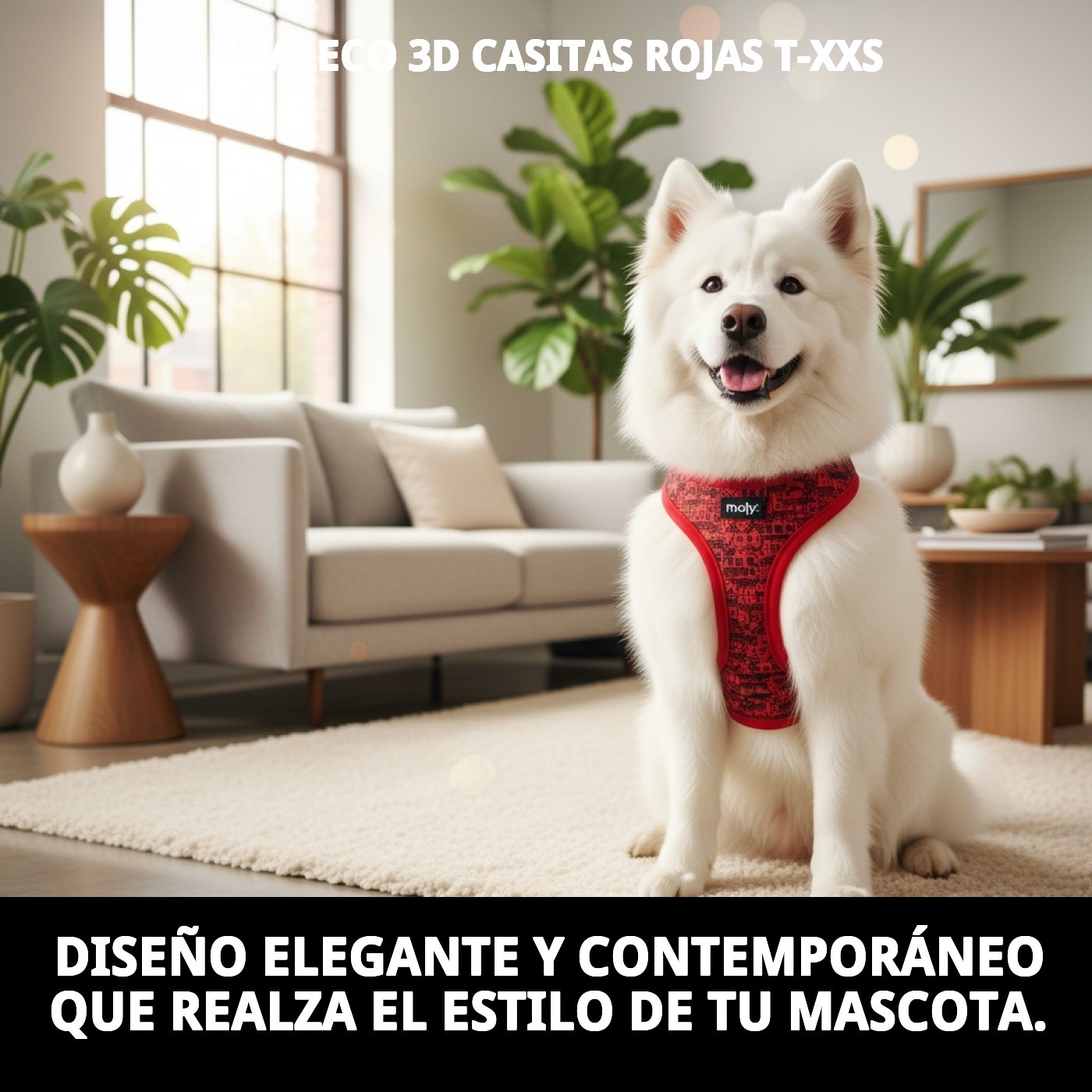3D-Weste mit roten Häusern T-XXS — Foto 6