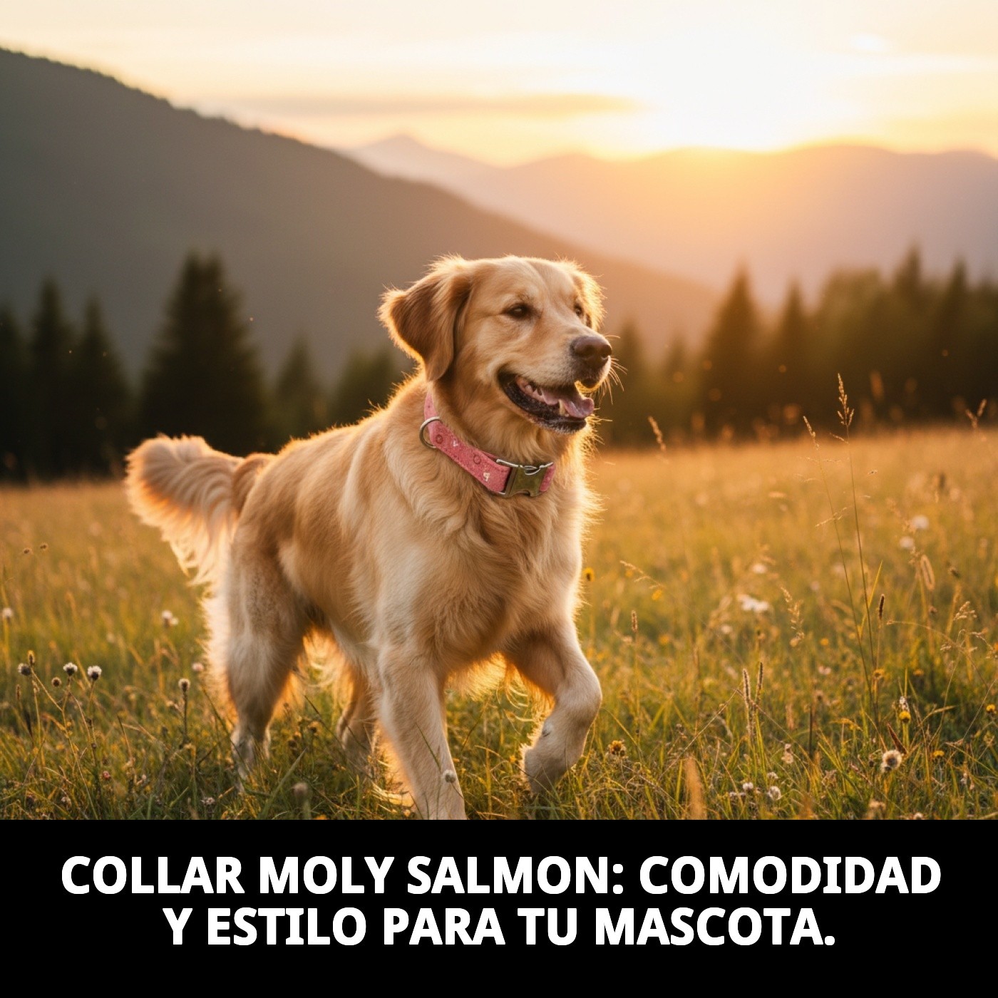 Halsband Moly Lachs T-5 40-50*2 — Foto 3
