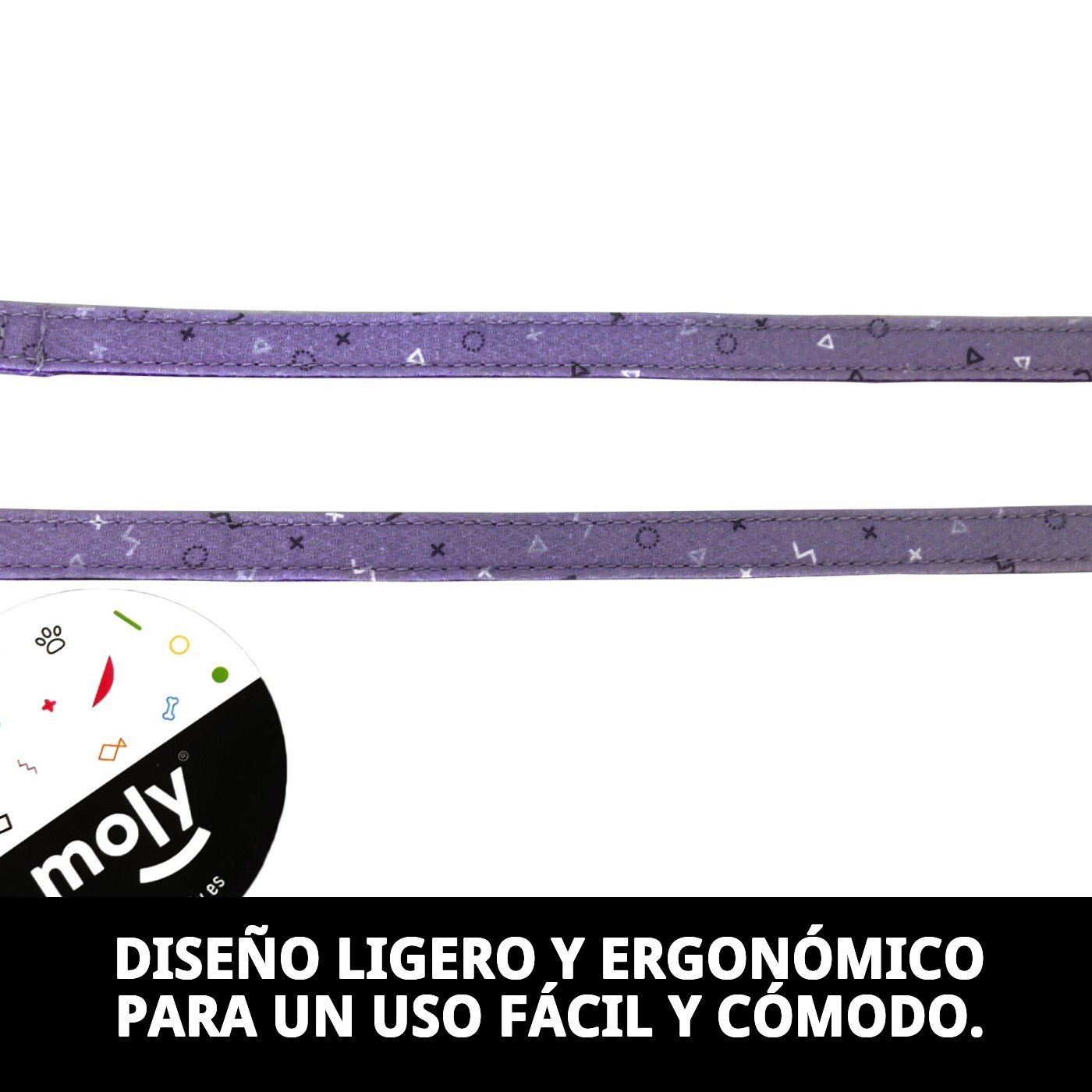 Leine Moly Lila T-1 120*1,5 — Foto 6
