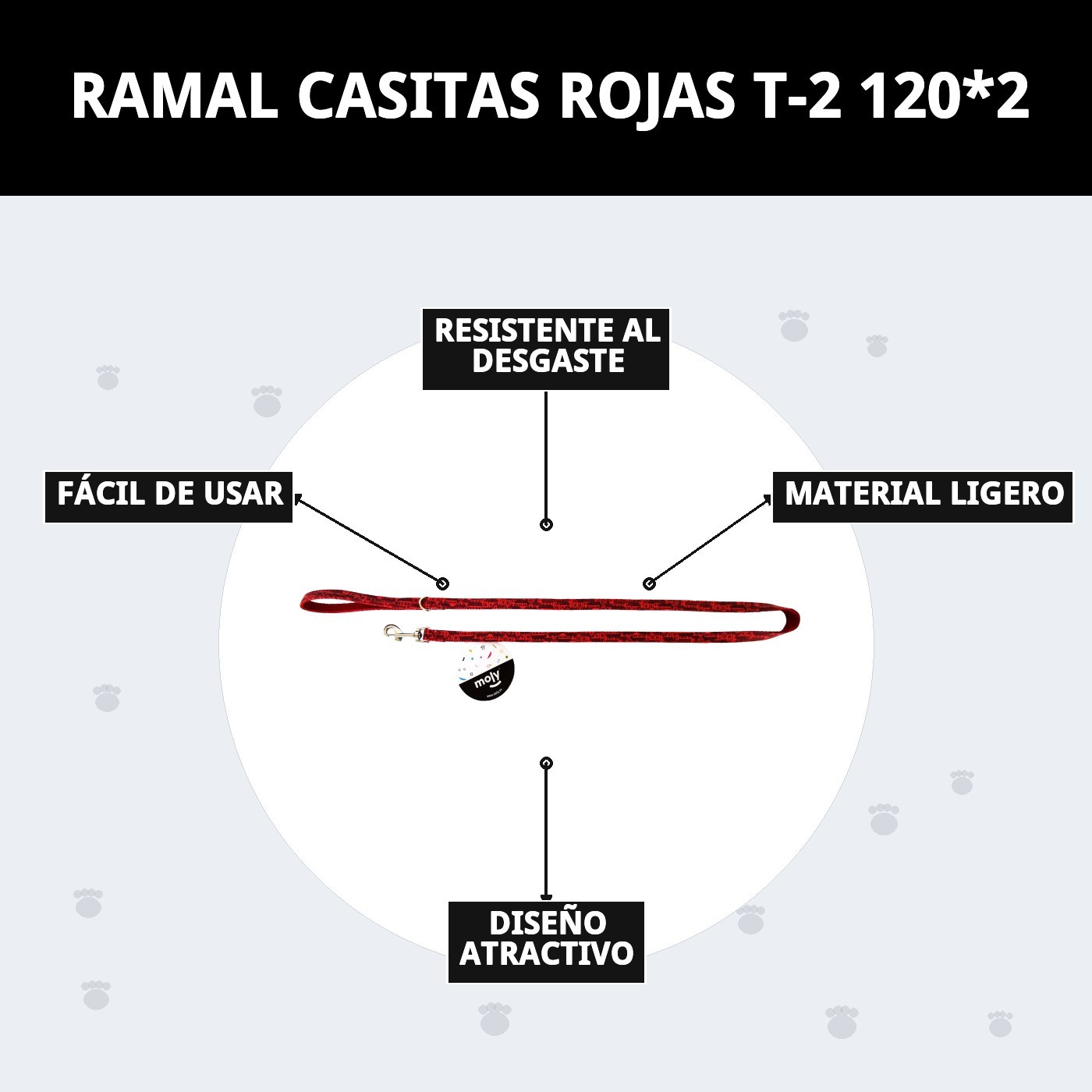 Leine Casitas Rouges T-2 120*2 — Foto 8