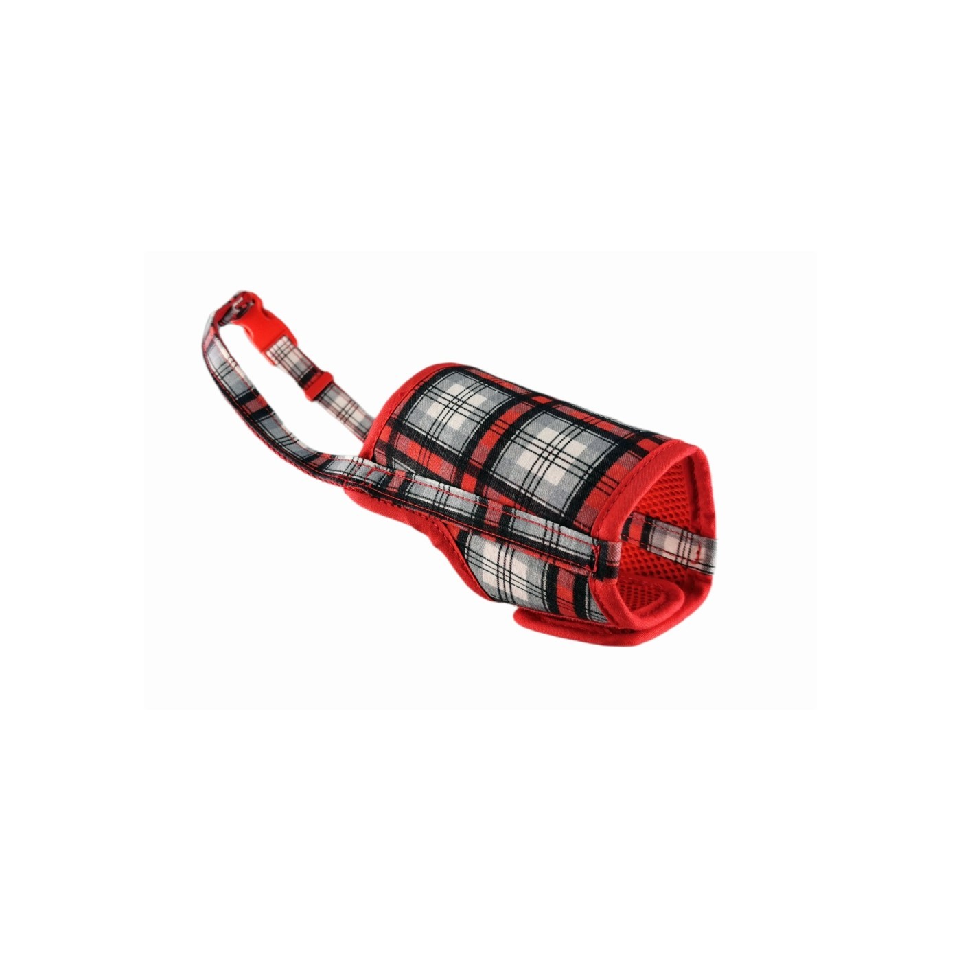 Maulkorb Deluxe Schottenkaro T-M