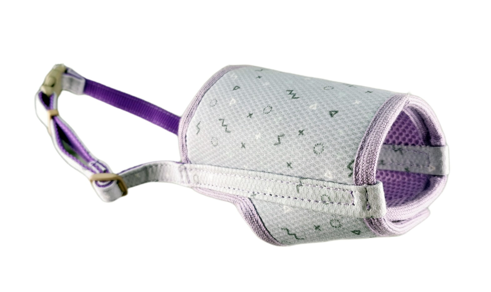 Maulkorb Deluxe Moly Lila T-M