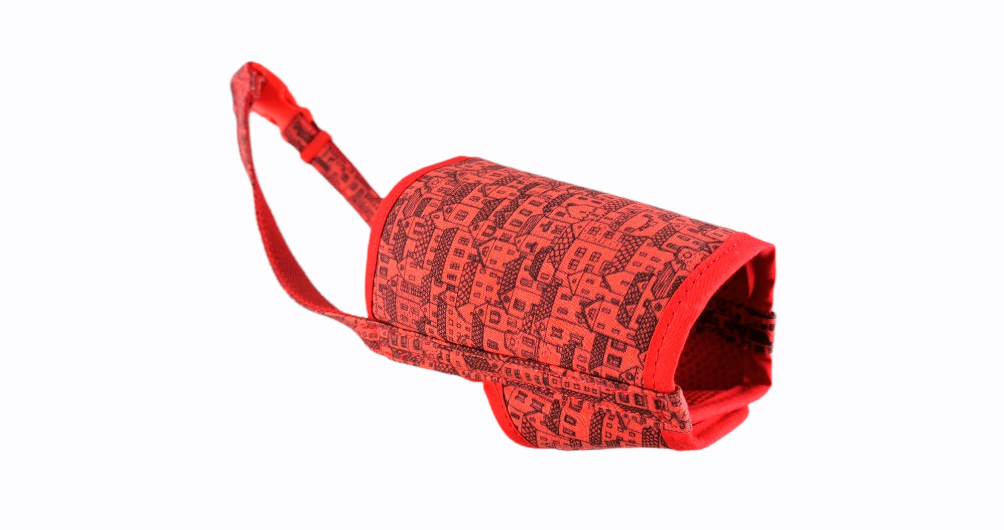 Maulkorb Deluxe Rote Häuser T-L — Foto 2