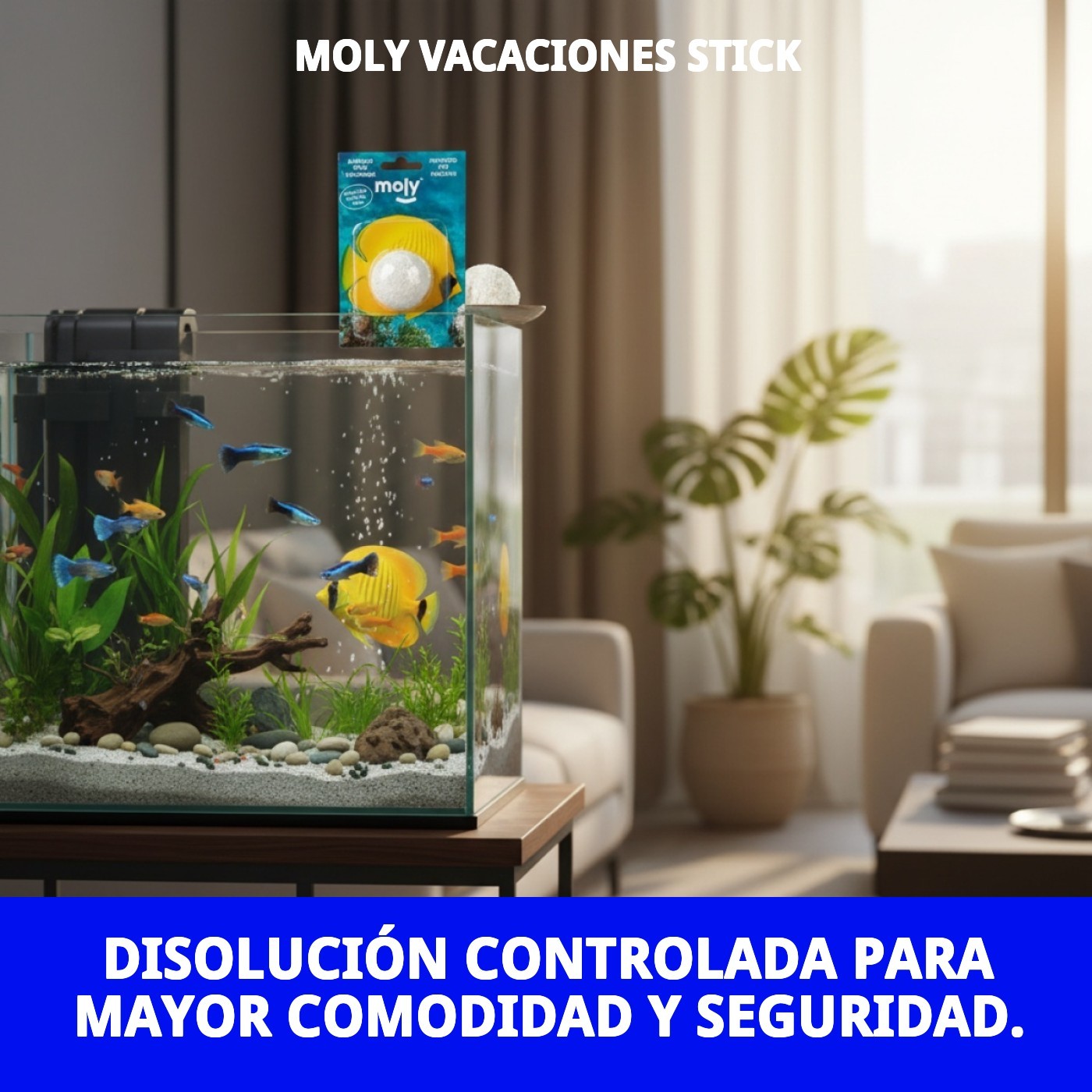 Moly Urlaubsblock für Fische (15 Tage) — Foto 6