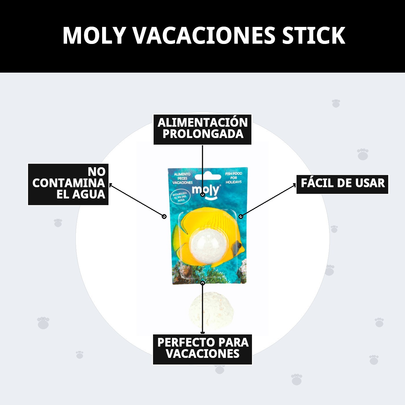 Moly Urlaubsblock für Fische (15 Tage) — Foto 14