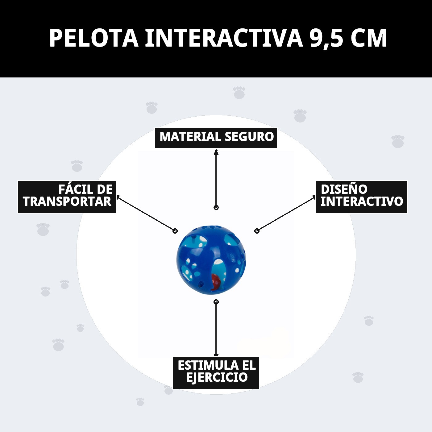 Balle Interactive 9,5 cm — Foto 8