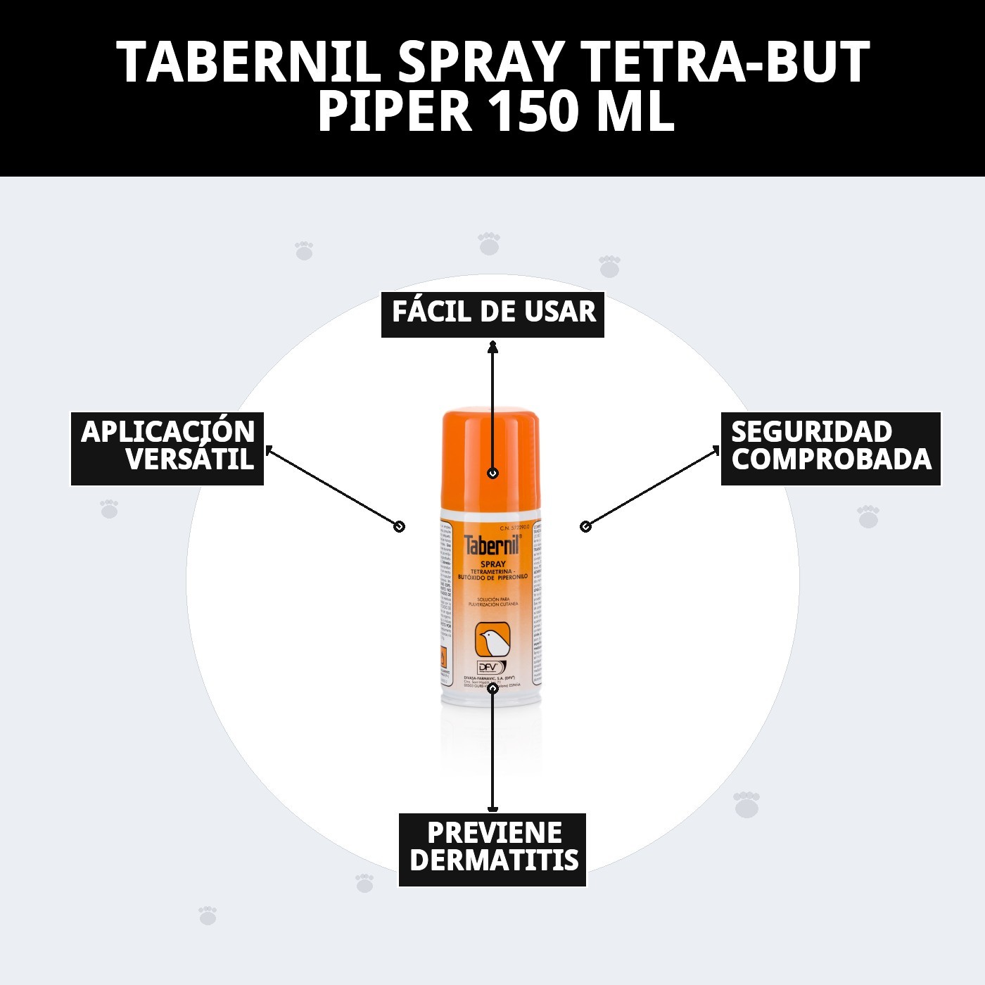 Spray Tabernil Tetra-But Piper 150 ml — Foto 9