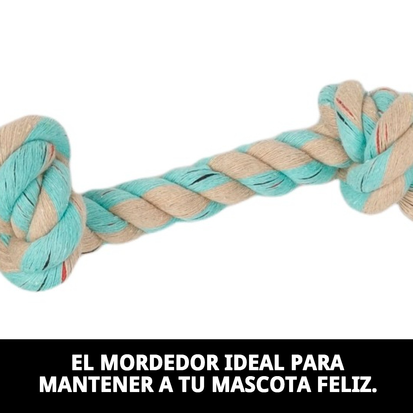 Sisal-Beißspielzeug Avocado 2 Knoten 26 cm — Foto 3