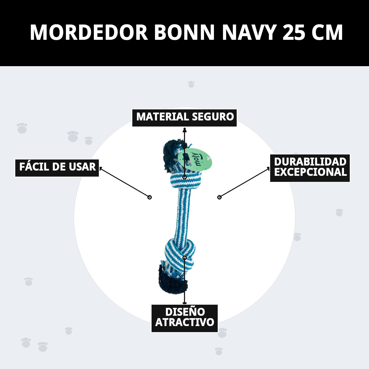 Mordeur Bonn Navy 25 cm — Foto 8