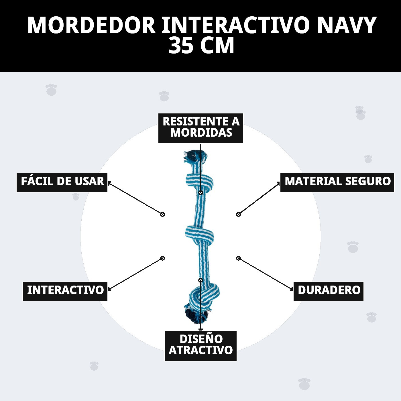 Mordeur interactif Navy 35 cm — Foto 8