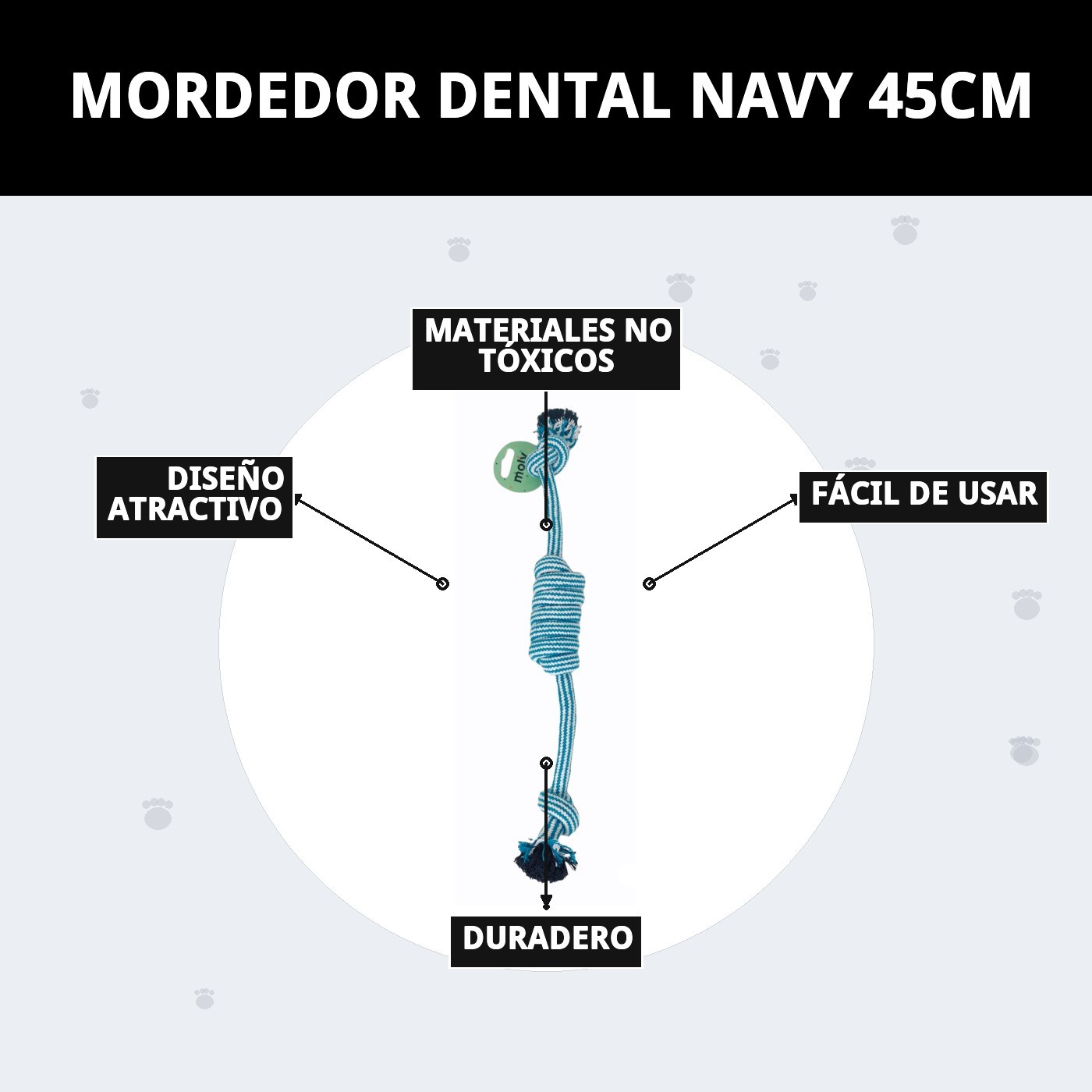 Mordeur Dentaire Navy 45 cm — Foto 8