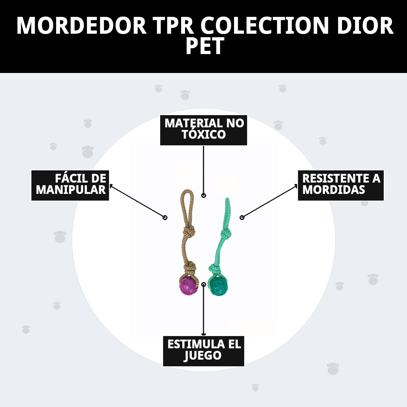 Mordeur TPR Collection Dior Pet — Foto 10