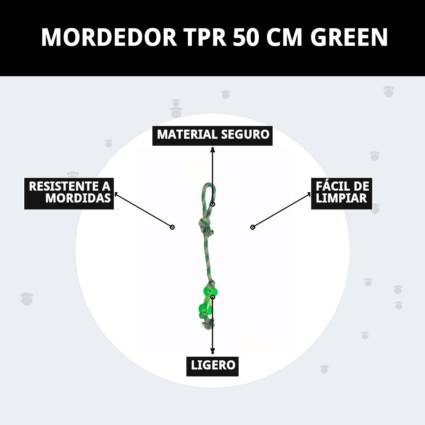 Mordeur TPR 50 cm Grün — Foto 8