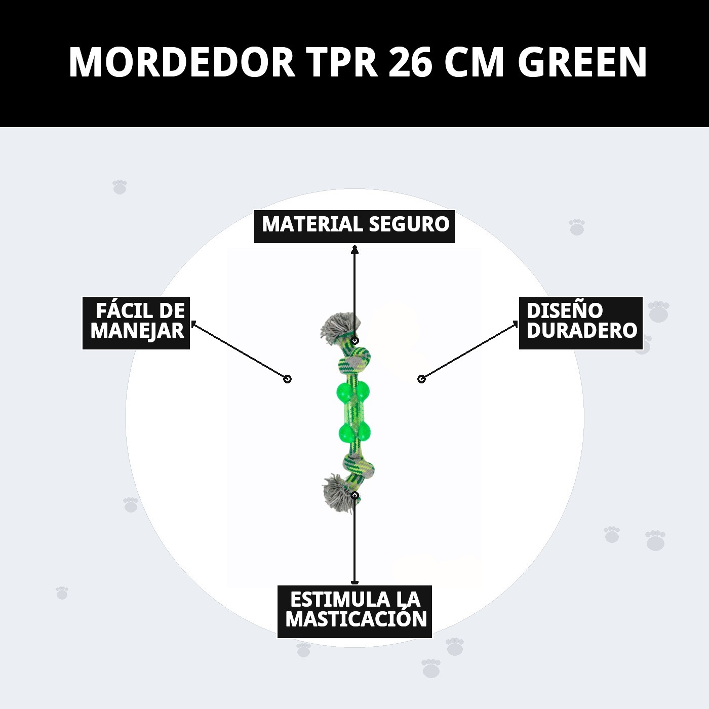 Mordeur TPR 26 cm Grün — Foto 8