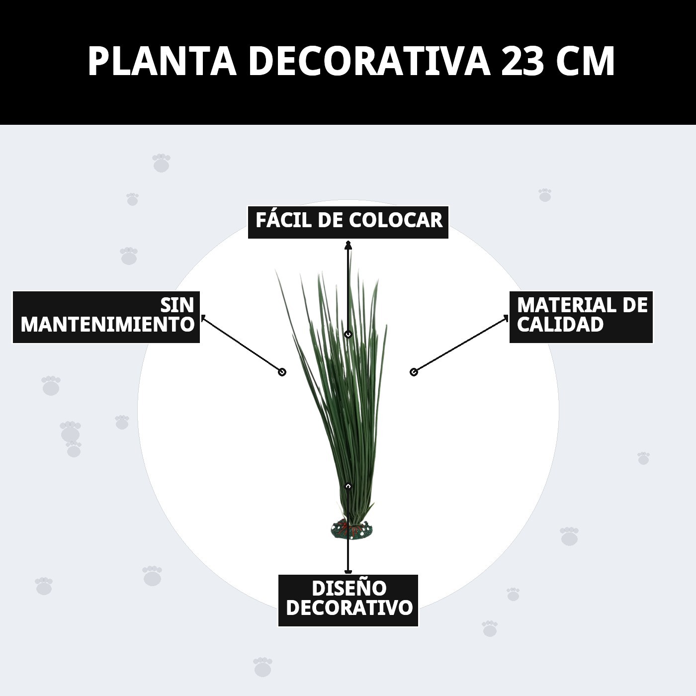 Dekorative Pflanze 23 cm — Foto 8