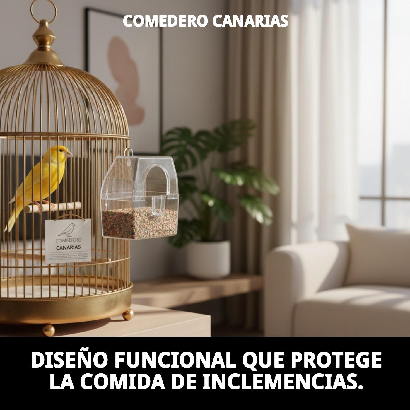 Futterspender Modelo Canarias für Vögel — Foto 7