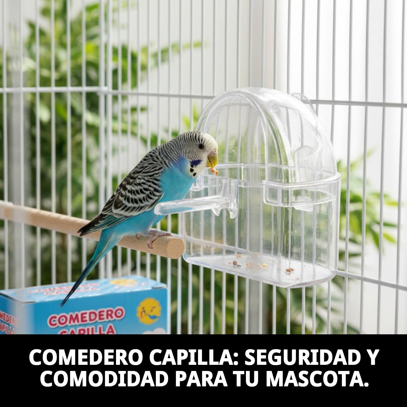 Futterspender Modell Capilla für Vögel — Foto 4