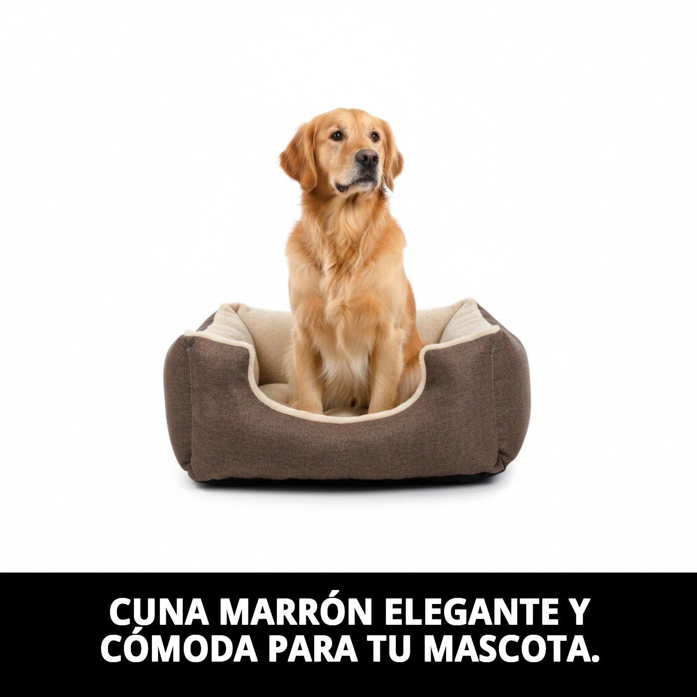 Dulce Bett Kollektion Braun T-2 für Hunde und Katzen — Foto 3
