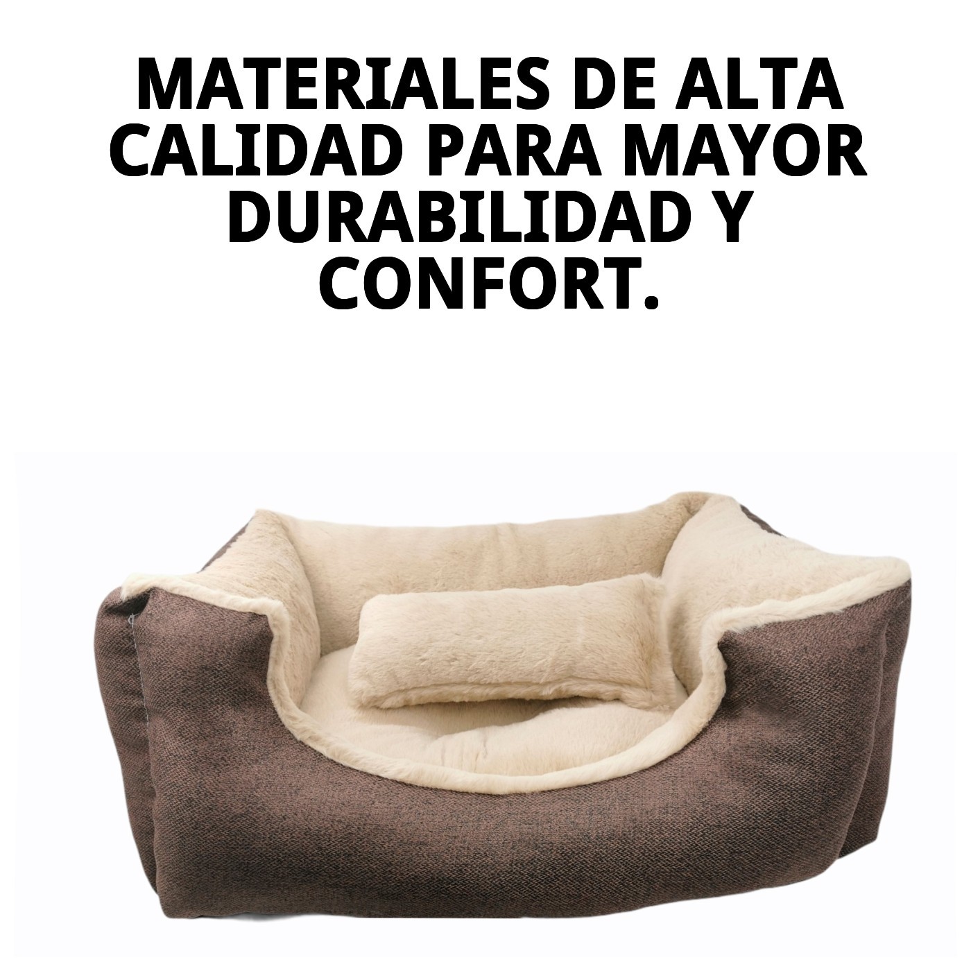 Dulce Bett Kollektion Braun T-2 für Hunde und Katzen — Foto 4