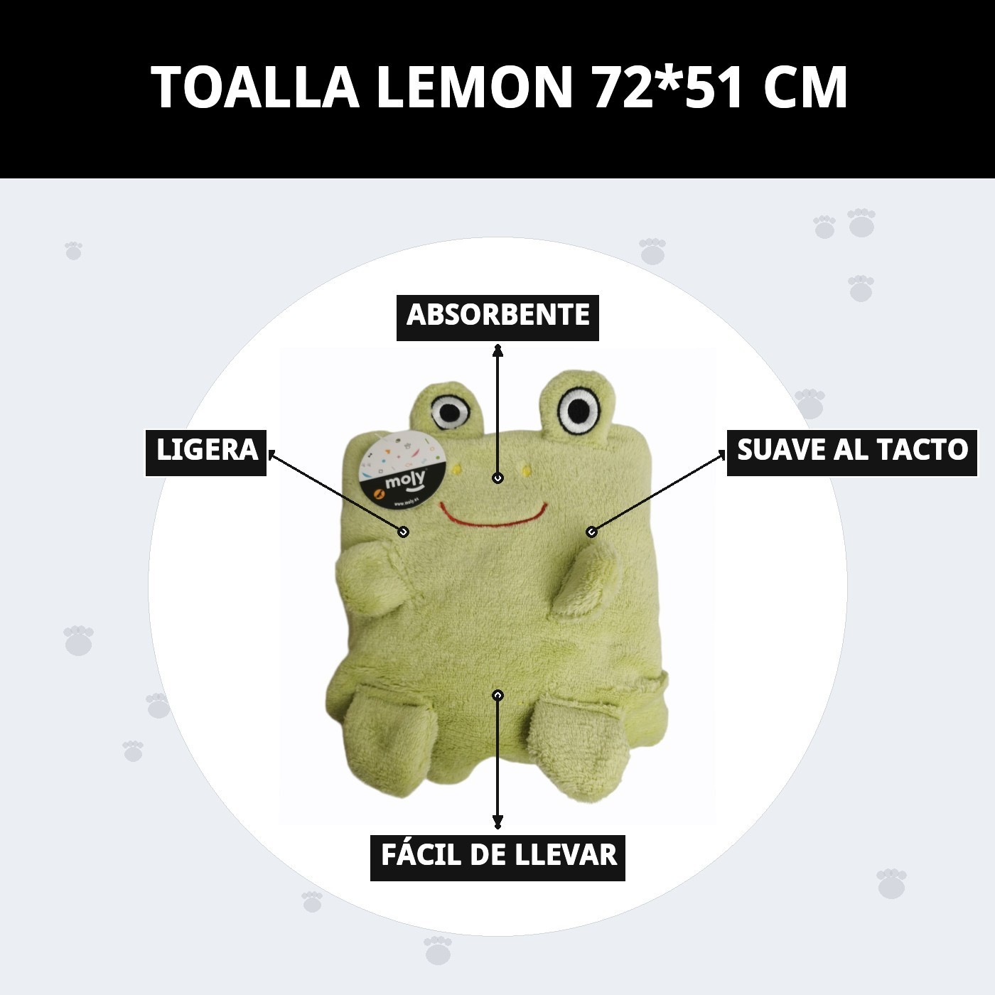 Handtuch Lemon 72x51 cm — Foto 6