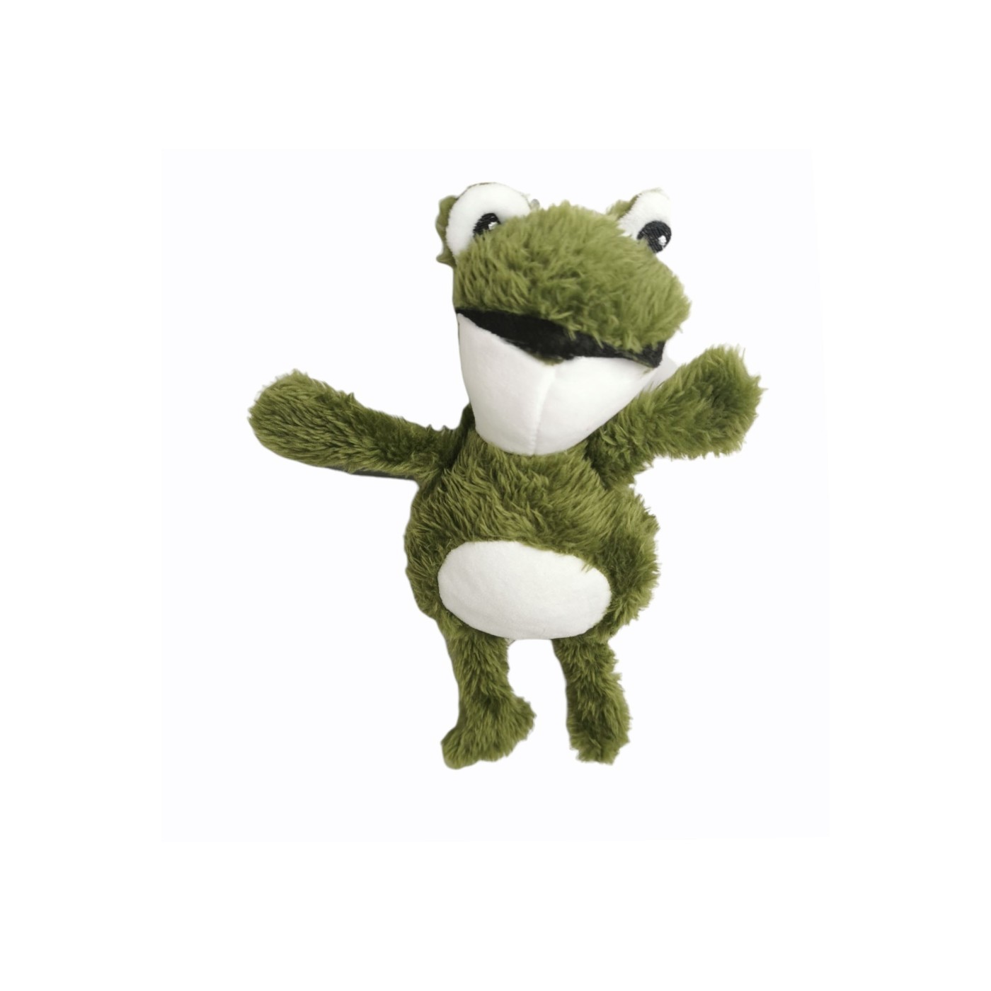 Kuscheltier für Hunde Frosch 20 cm