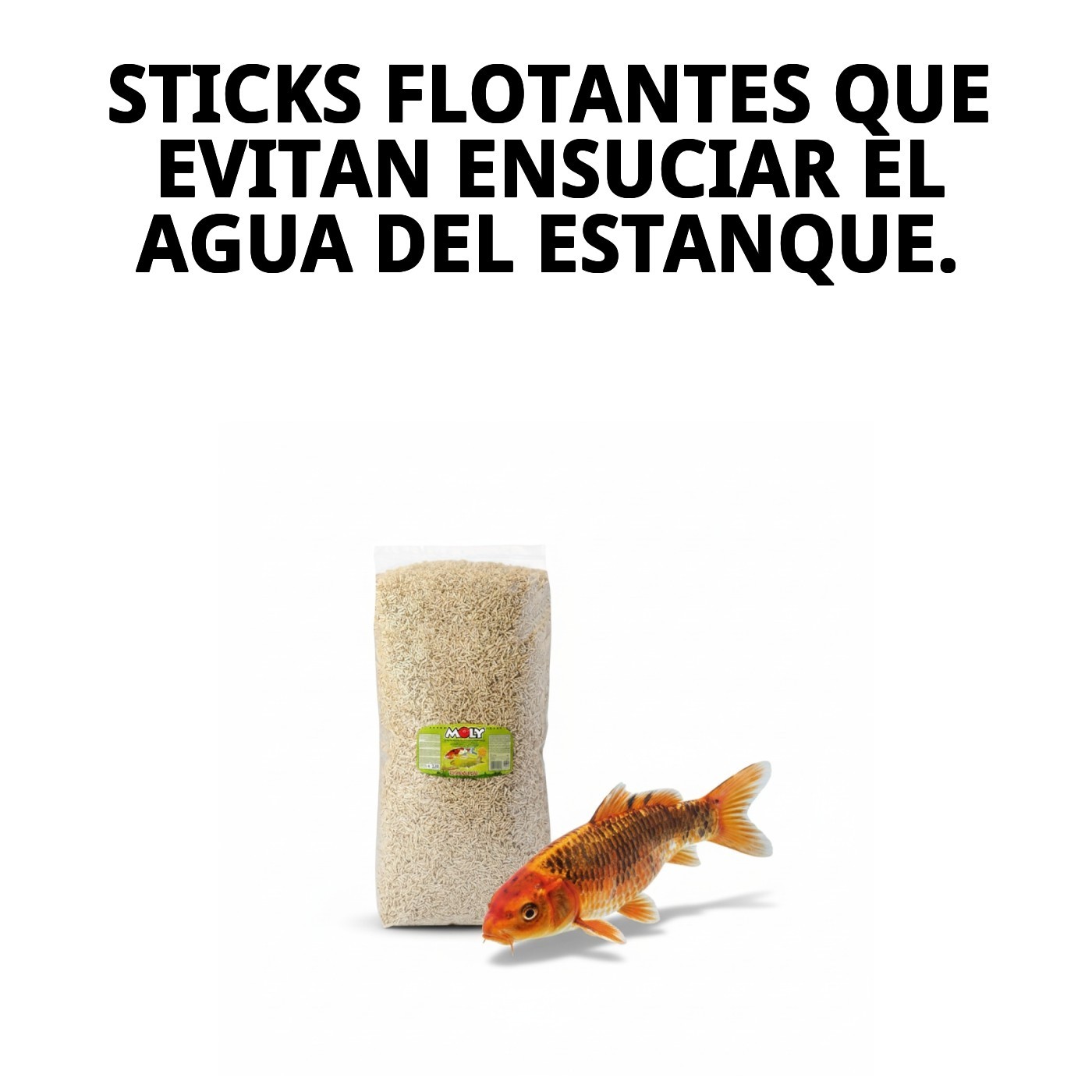 Moly Teichsticks für Teichfische 5 kg — Foto 10