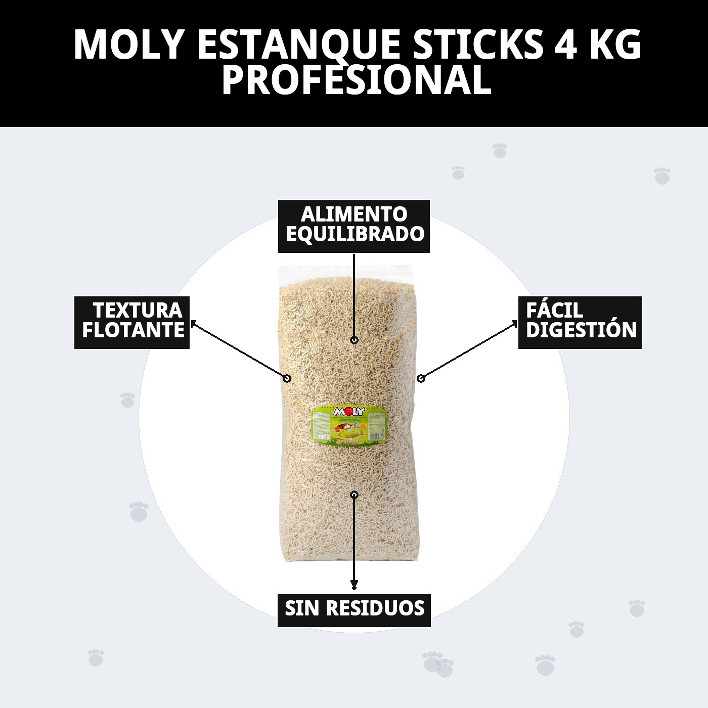 Moly Teichsticks für Teichfische 5 kg — Foto 14
