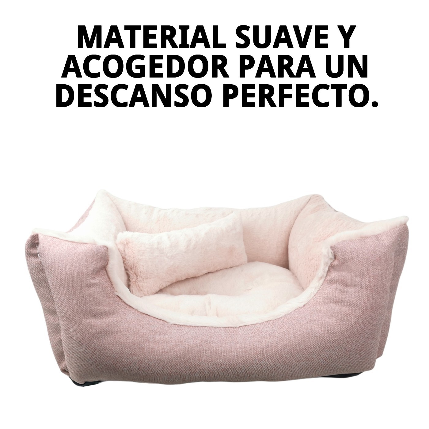 Gemütliches Kissen DULCE NEUE KOLLEKTION Rosa T-1 50X42X21 CM — Foto 4
