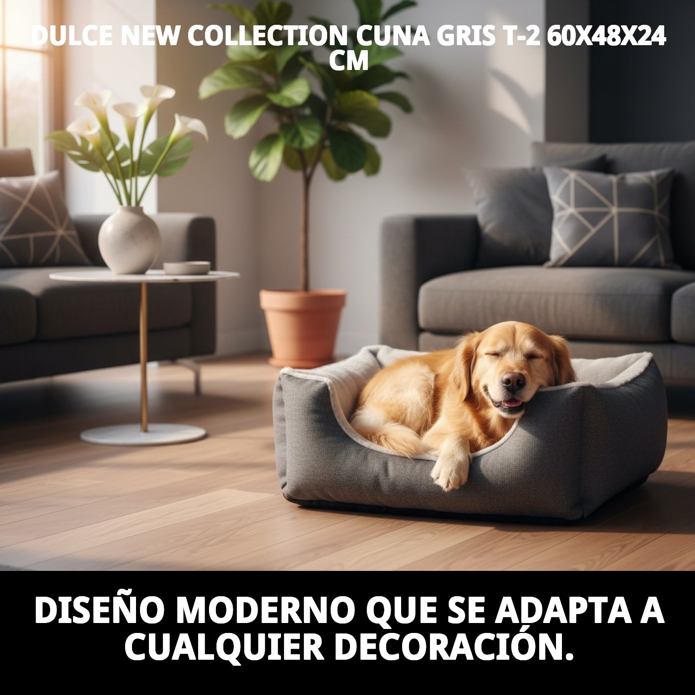 Kissen Douillet DULCE Neue Kollektion Grau T-2 60x48x24 cm — Foto 6