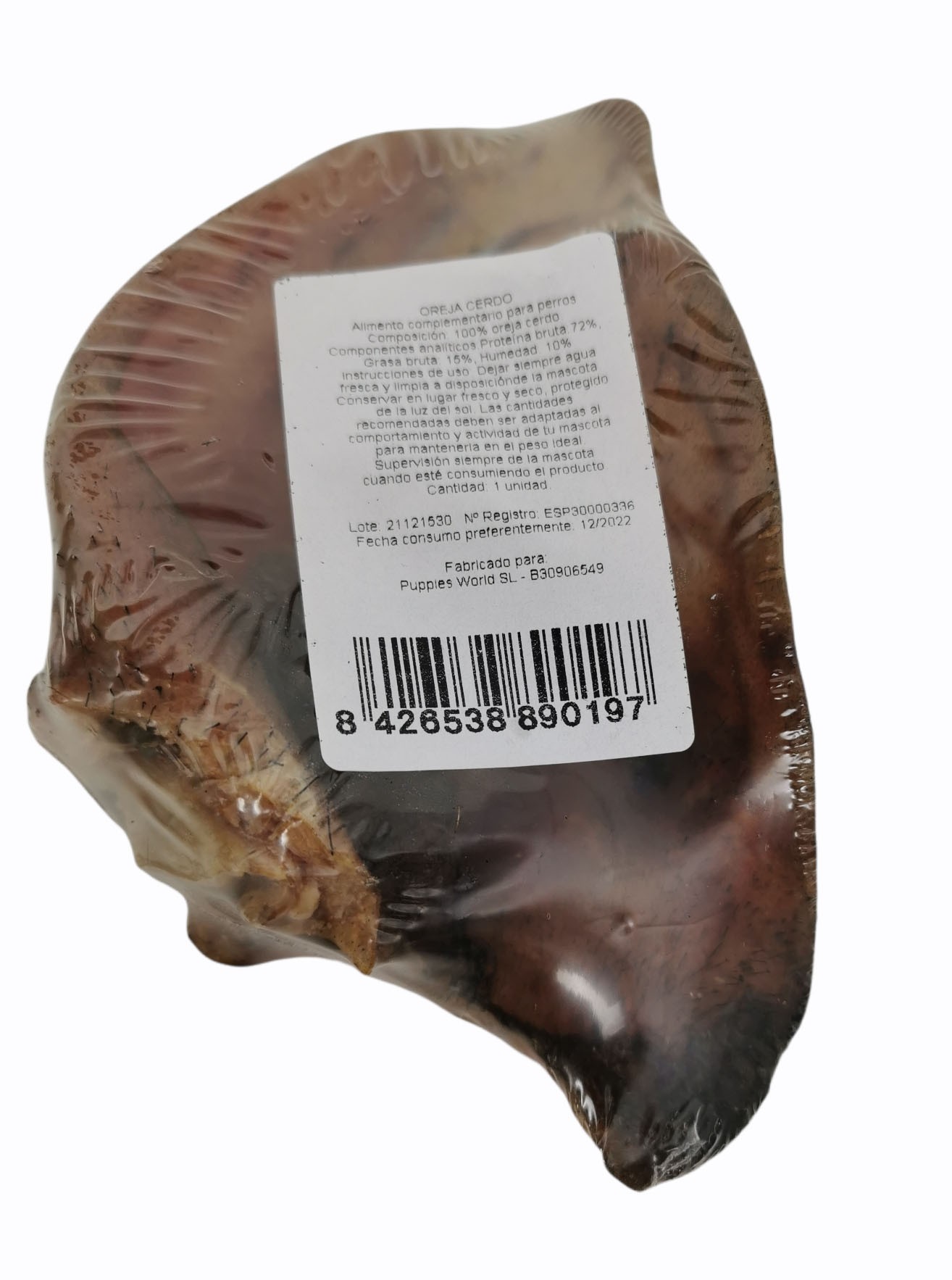 Exposant mit Moly getrockneten Schweineohren - 30 Einheiten — Foto 5