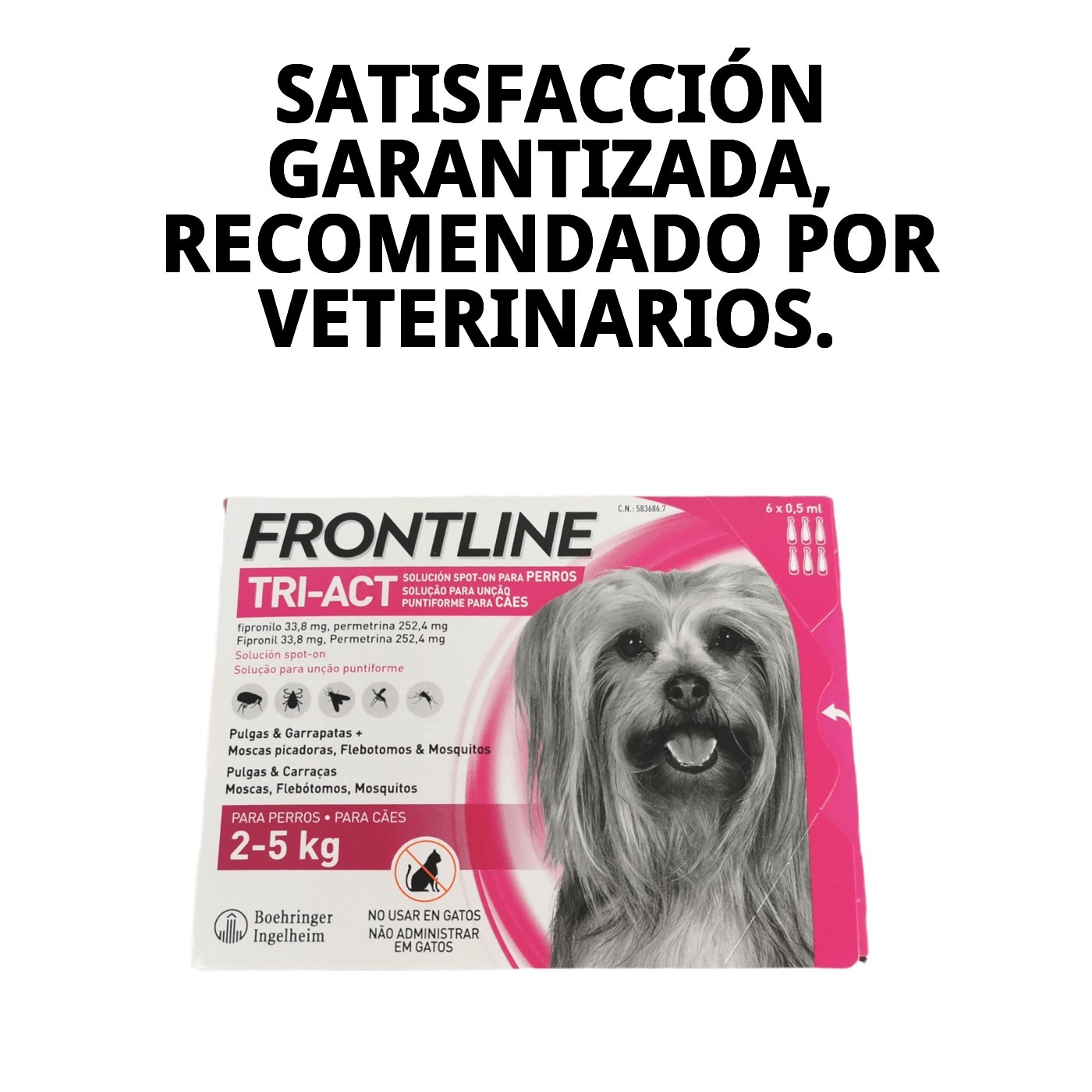 Frontline Tri-Act Pipette Antiparasitär 2-5 kg — Foto 7