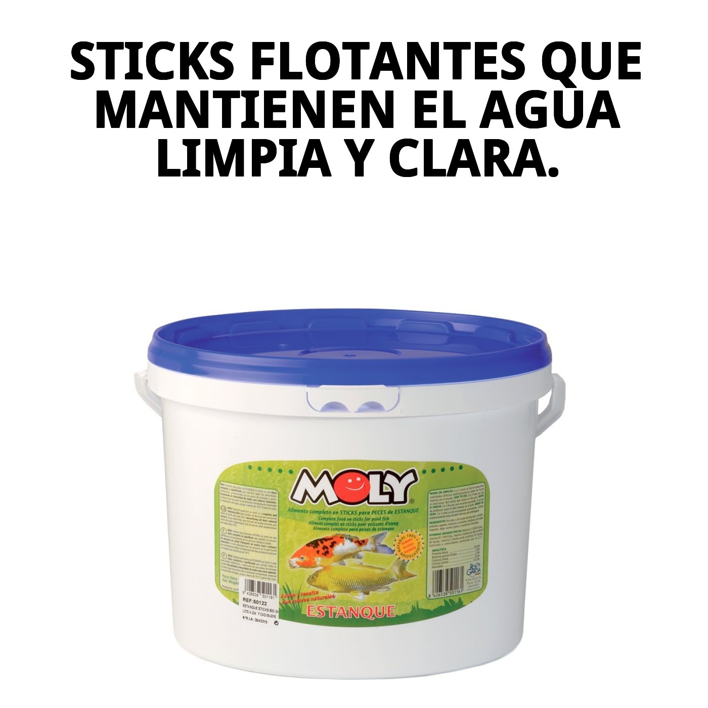 Moly Teichsticks für Teichfische 700 g — Foto 3