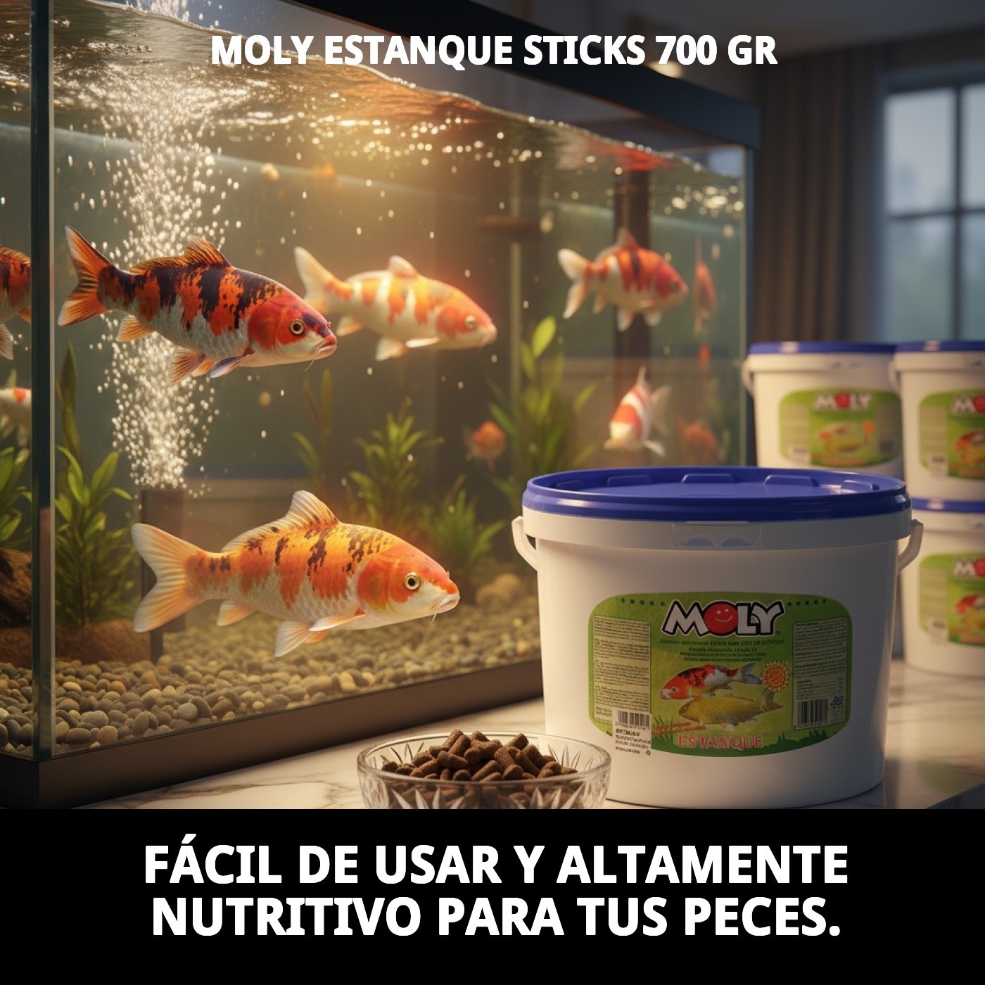 Moly Teichsticks für Teichfische 700 g — Foto 9